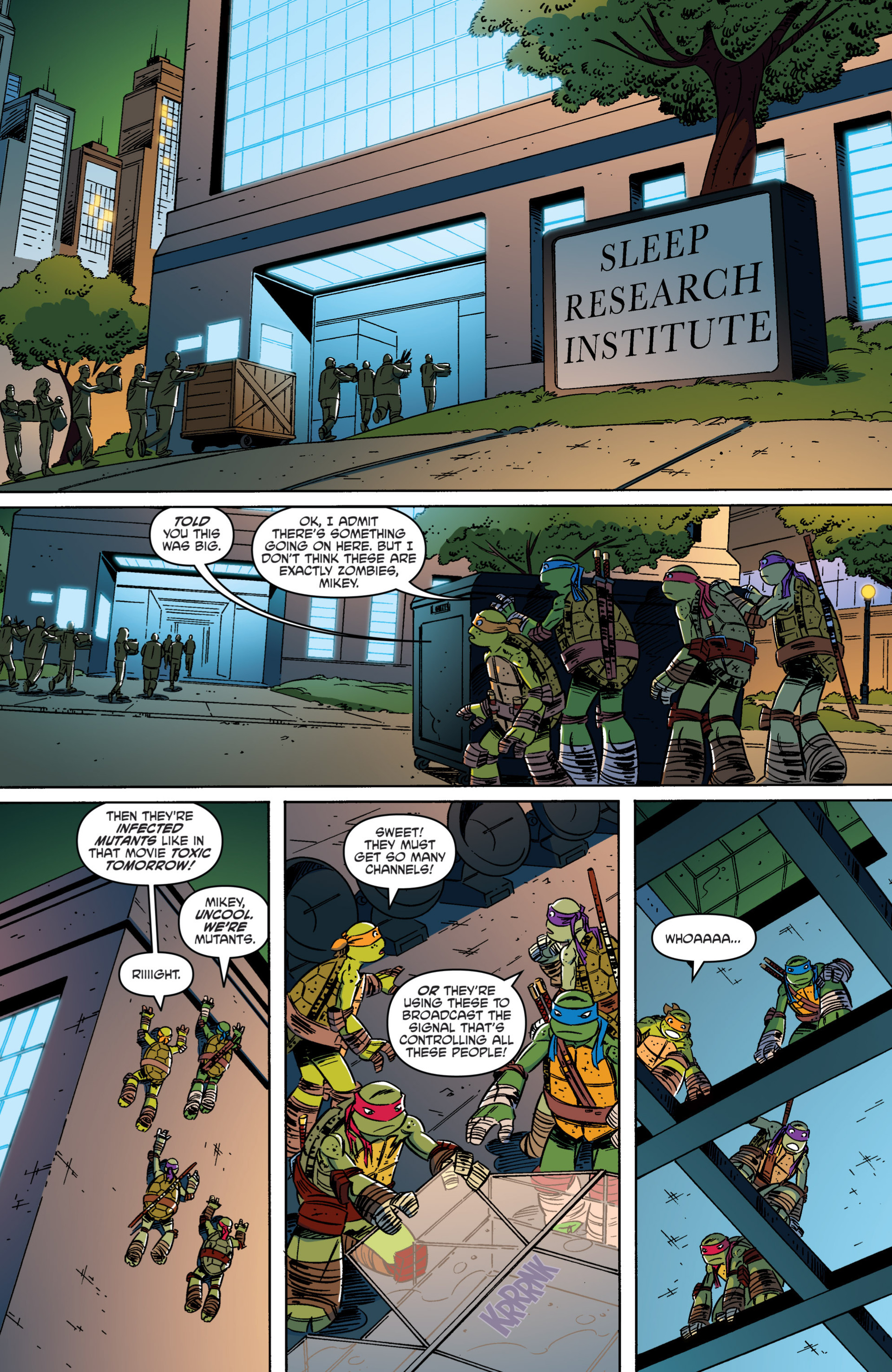 Read online Teenage Mutant Ninja Turtles New Animated Adventures comic -  Issue #3 - 10