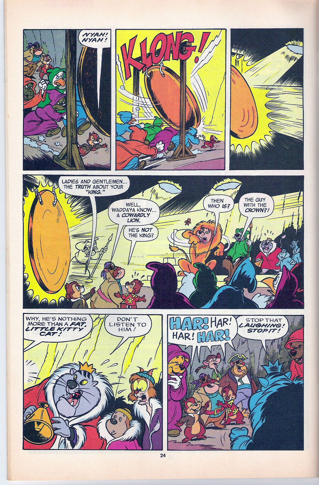 Read online Disney's Chip 'N Dale Rescue Rangers comic -  Issue #6 - 32