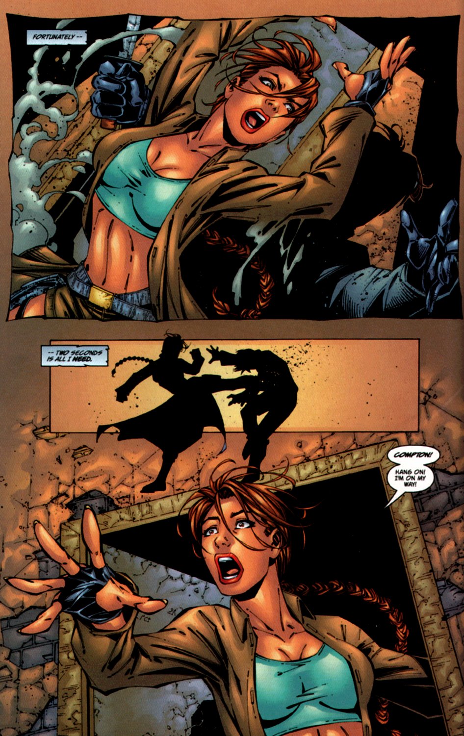Read online Tomb Raider: The Series comic -  Issue #3 - 4