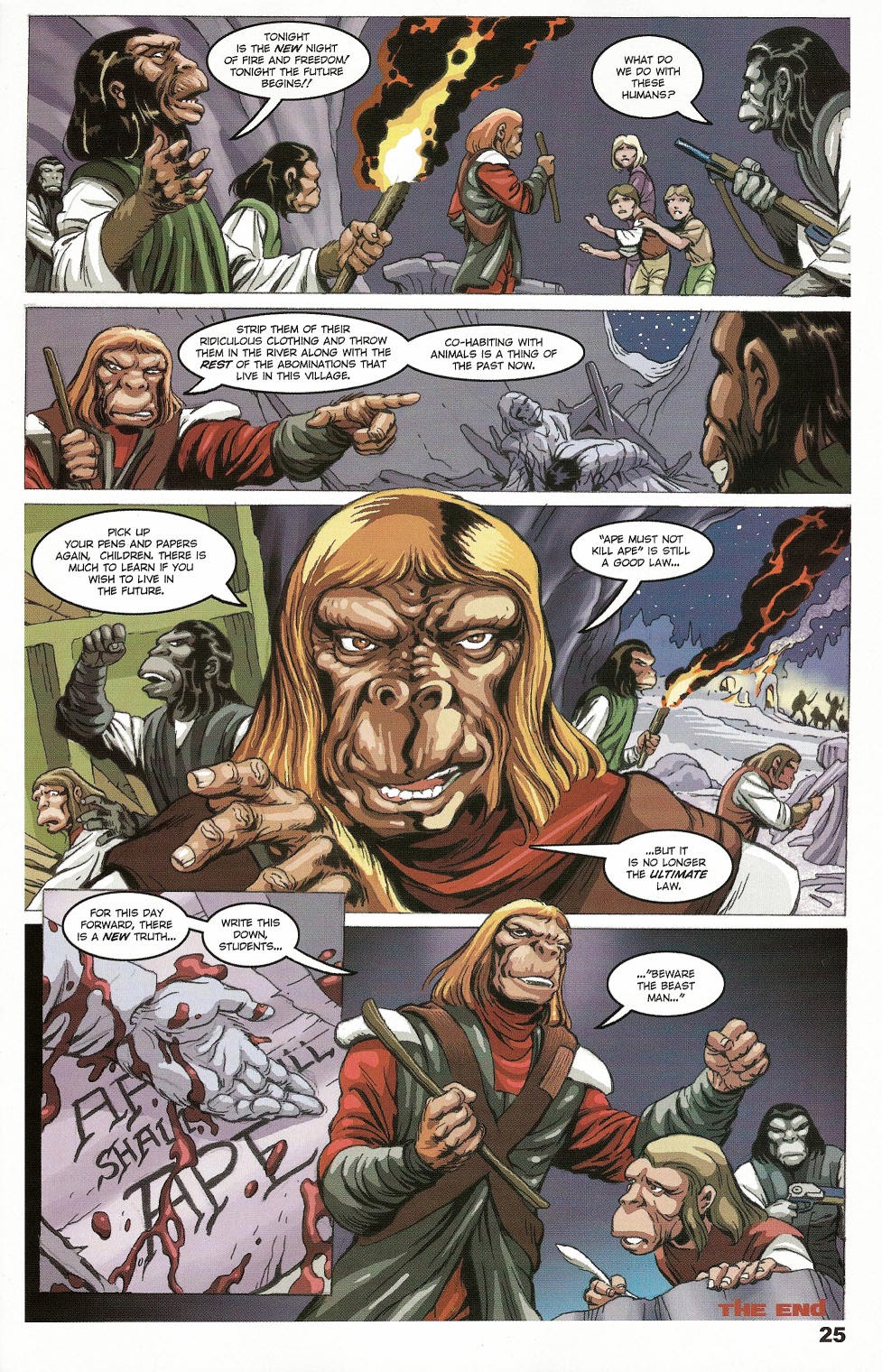 Read online Revolution on the Planet of the Apes comic -  Issue #5 - 26