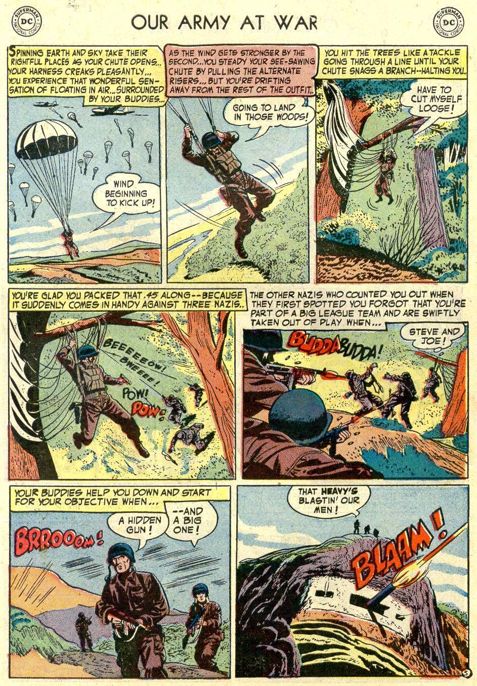 Read online Our Army at War (1952) comic -  Issue #12 - 31