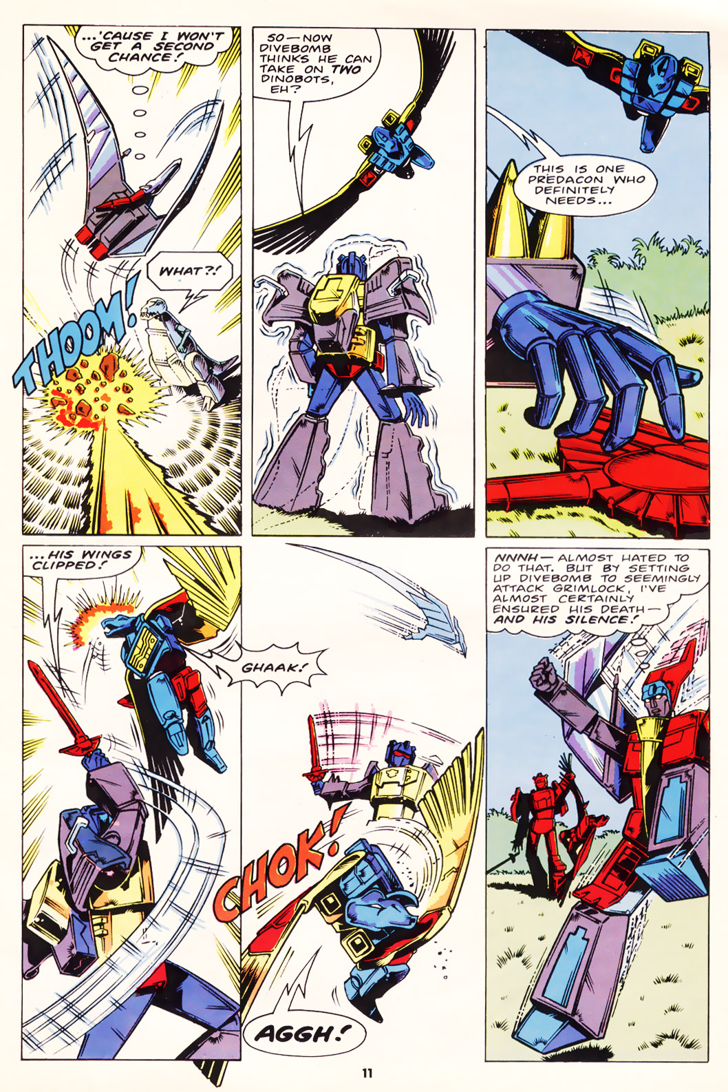 Read online The Transformers (UK) comic -  Issue #136 - 10