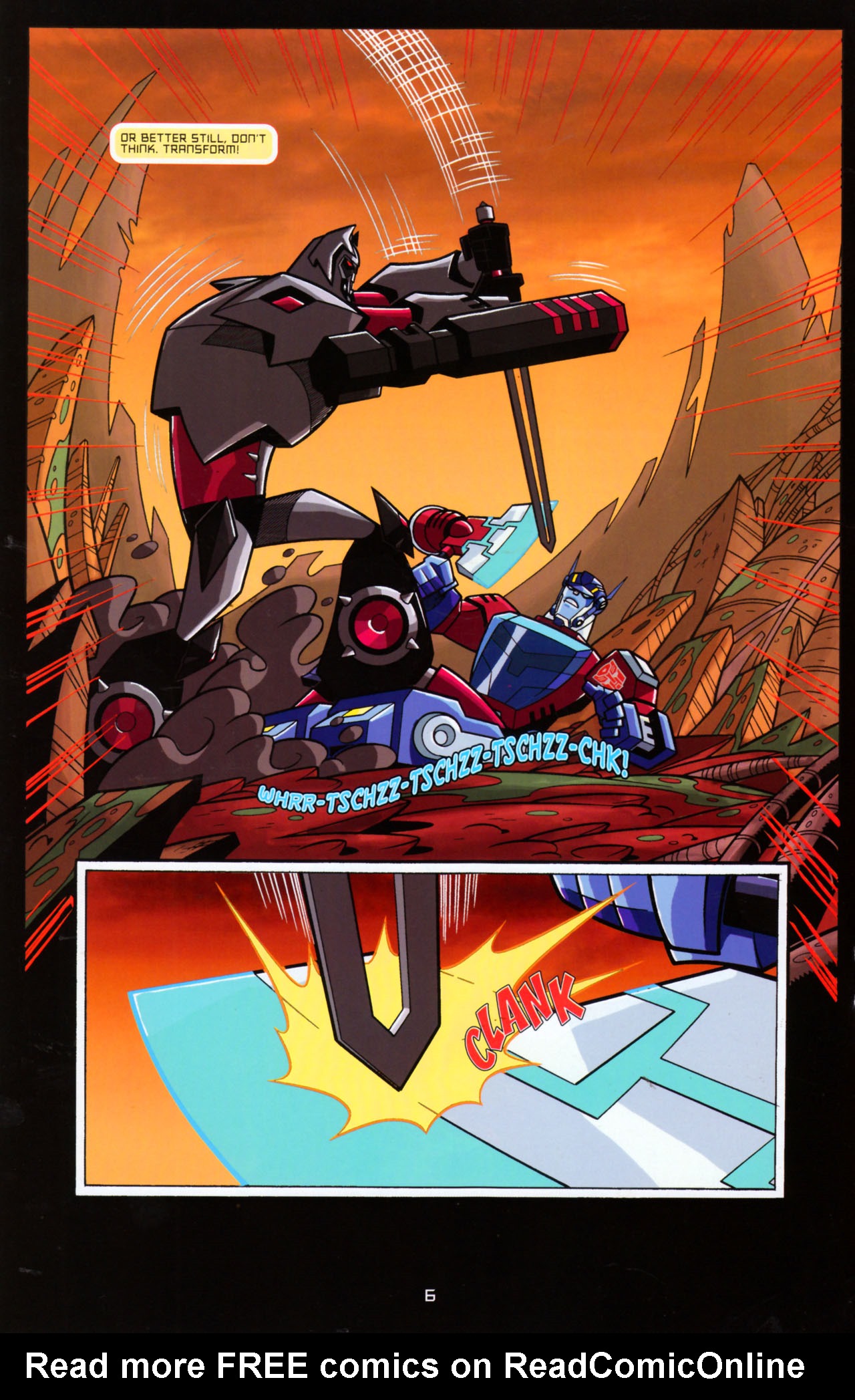 Read online Transformers Animated: The Arrival comic -  Issue #5 - 10