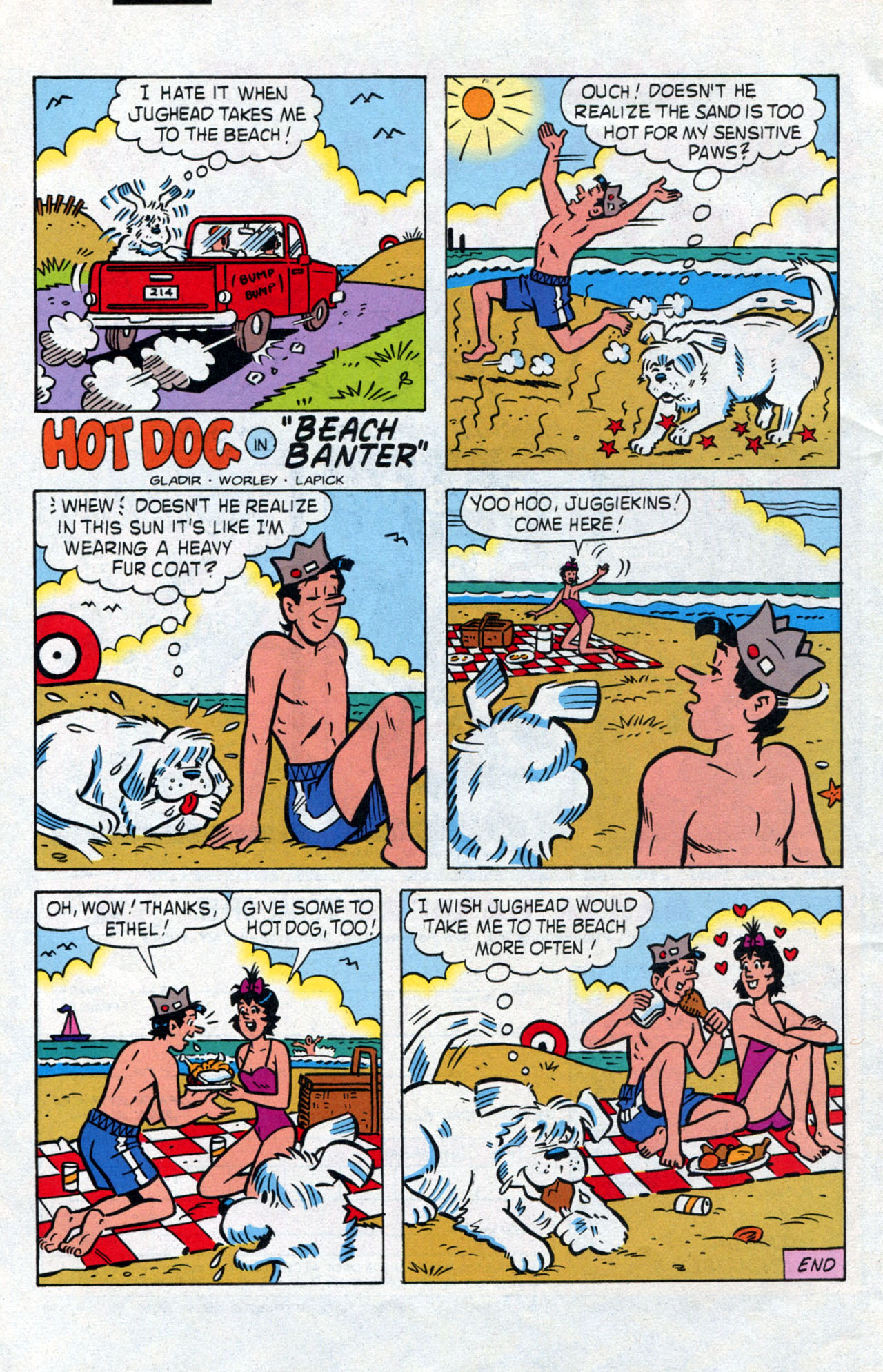 Read online Archie's Vacation Special comic -  Issue #3 - 10