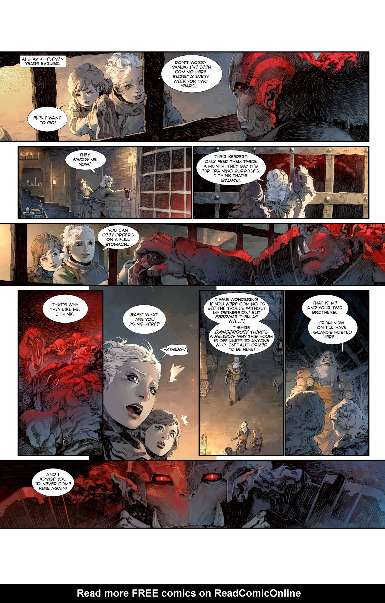 Read online Konungar: War of Crowns comic -  Issue #3 - 34