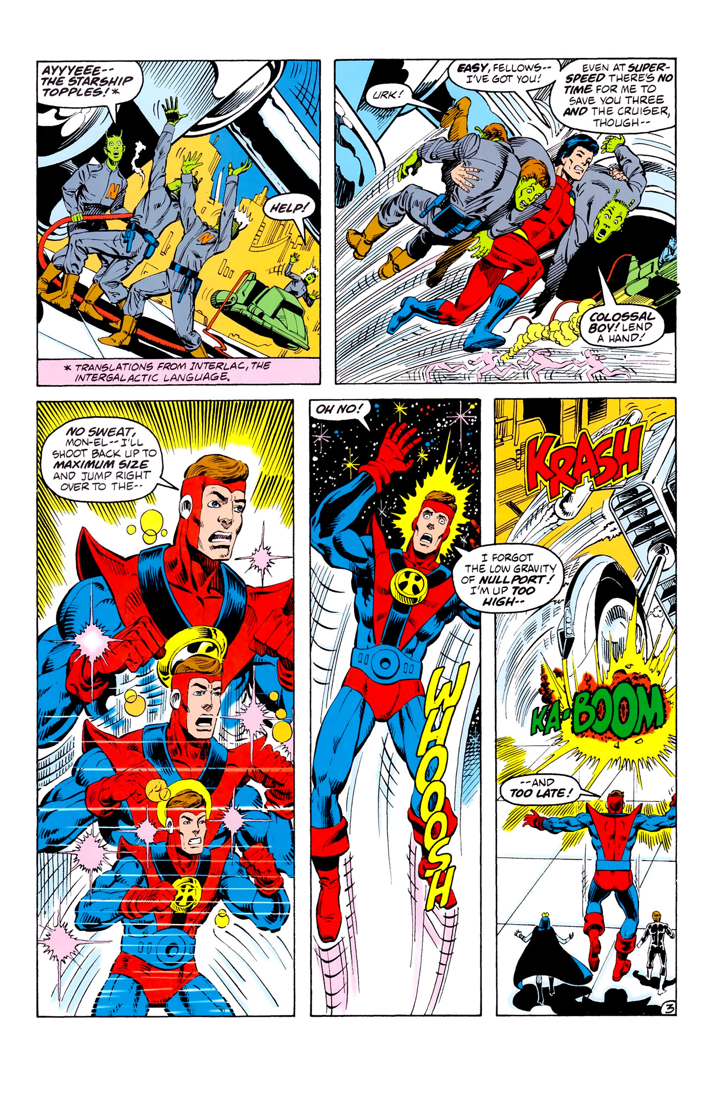 Read online Legion of Super-Heroes (1980) comic -  Issue #285 - 4