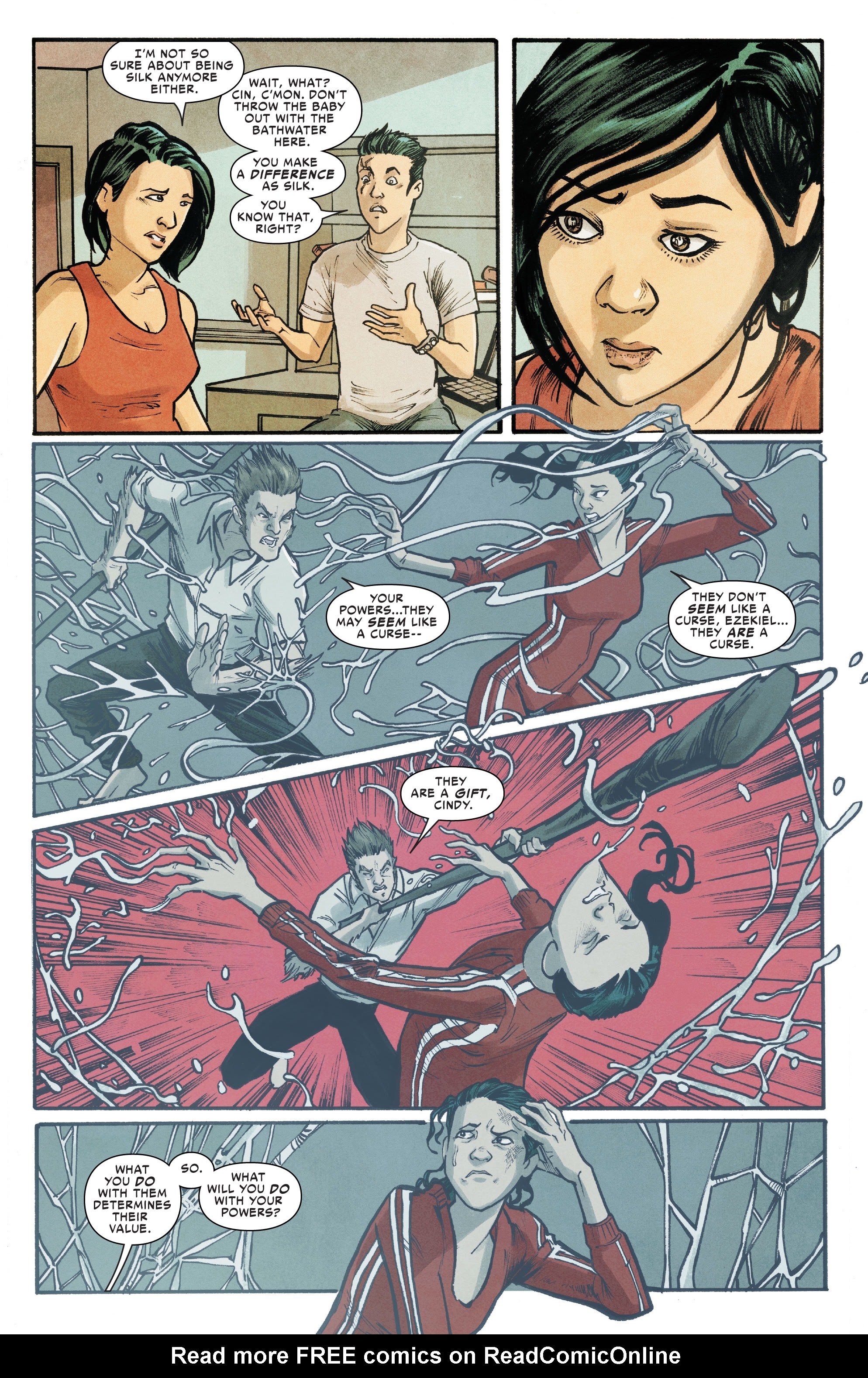 Read online Silk: Out of the Spider-Verse comic -  Issue # TPB 3 (Part 2) - 96