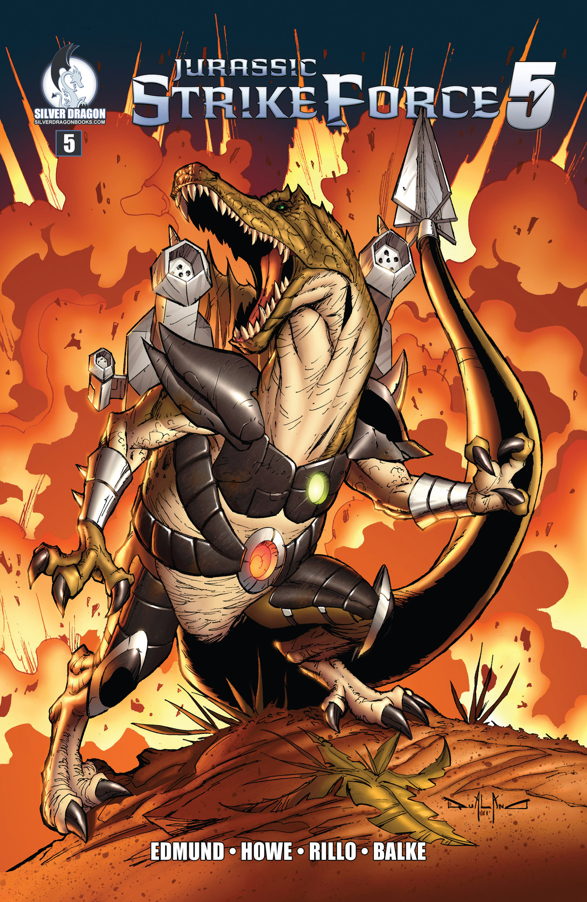 Read online Jurassic StrikeForce 5 comic -  Issue #5 - 1