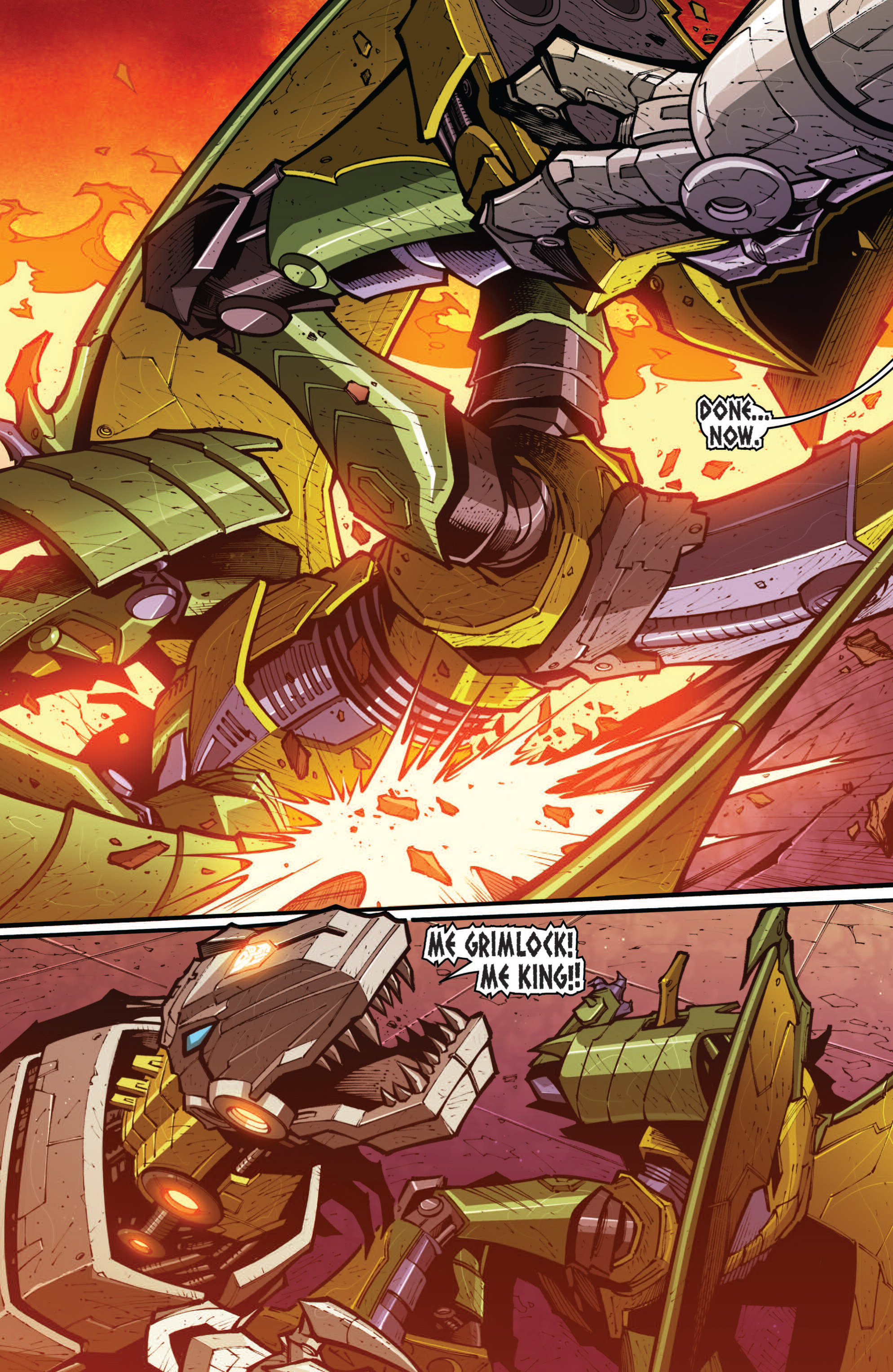 Read online The Transformers Prime: Rage of the Dinobots comic -  Issue #3 - 15