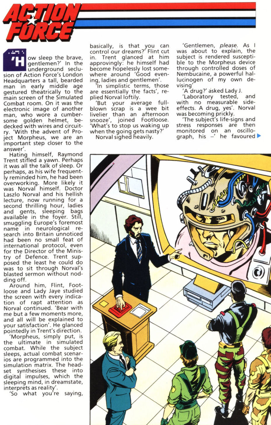 Read online Action Force comic -  Issue # Annual 1987 - 3