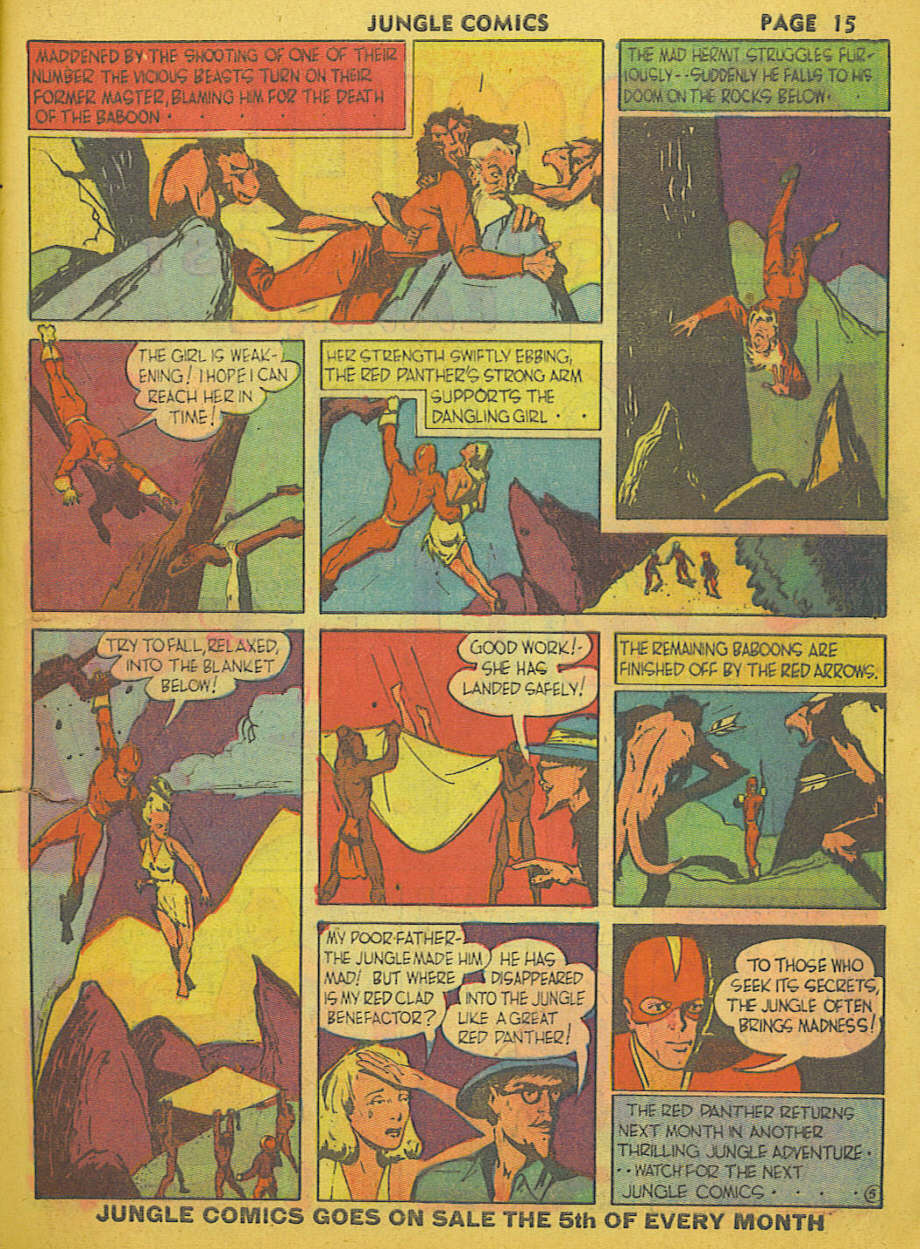 Read online Jungle Comics comic -  Issue #11 - 18