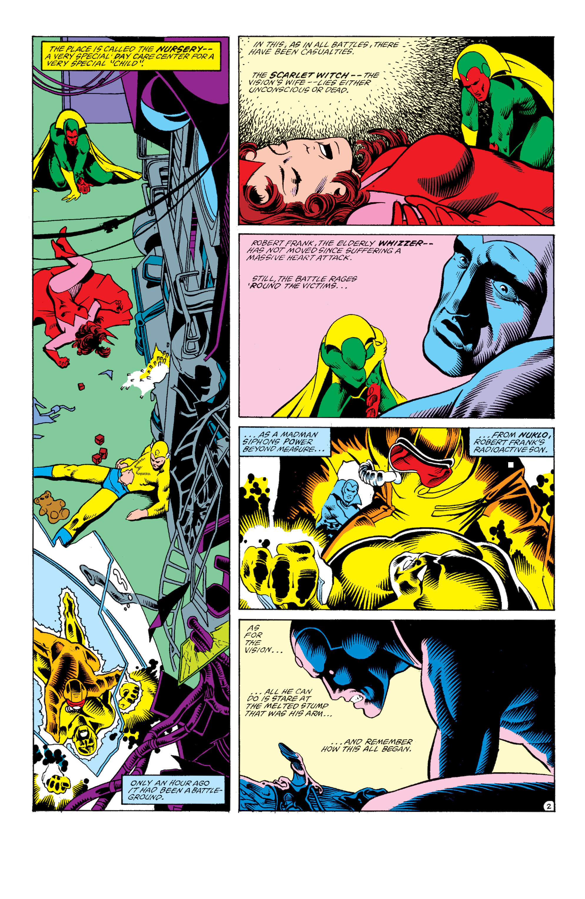 Read online The Vision and the Scarlet Witch (1982) comic -  Issue #2 - 3