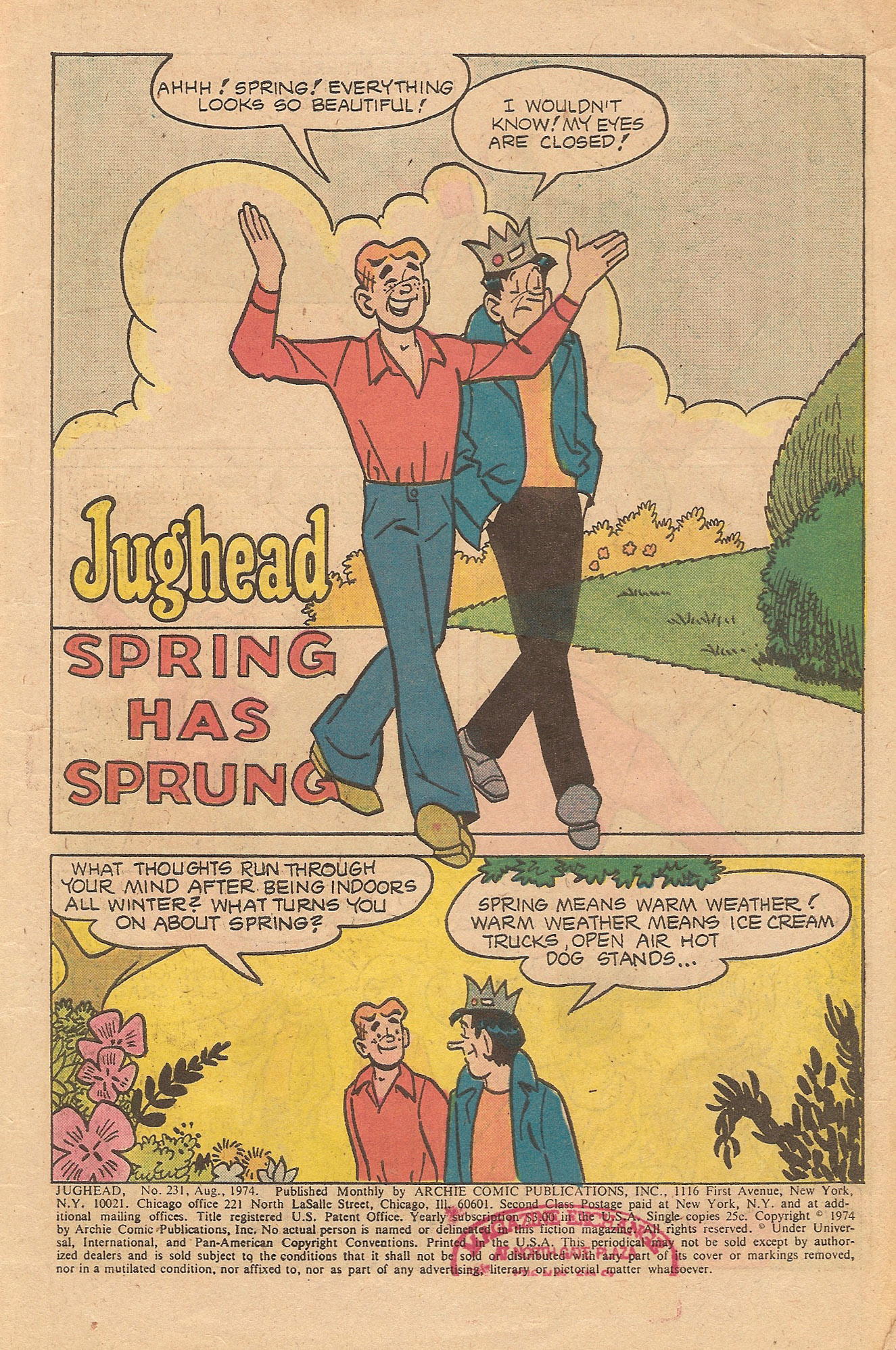 Read online Jughead (1965) comic -  Issue #231 - 3
