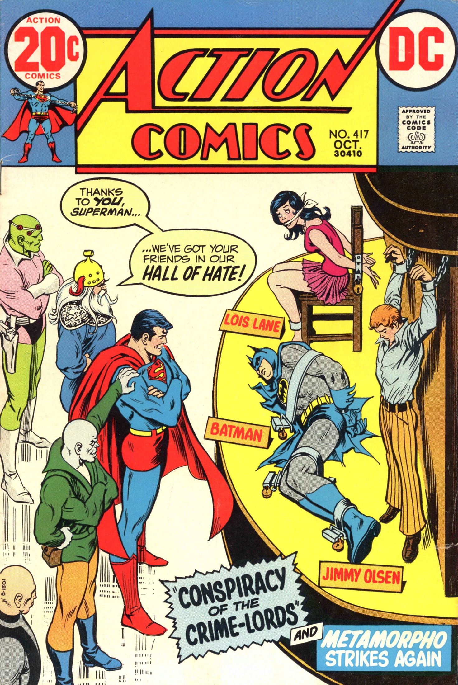 Read online Action Comics (1938) comic -  Issue #417 - 1