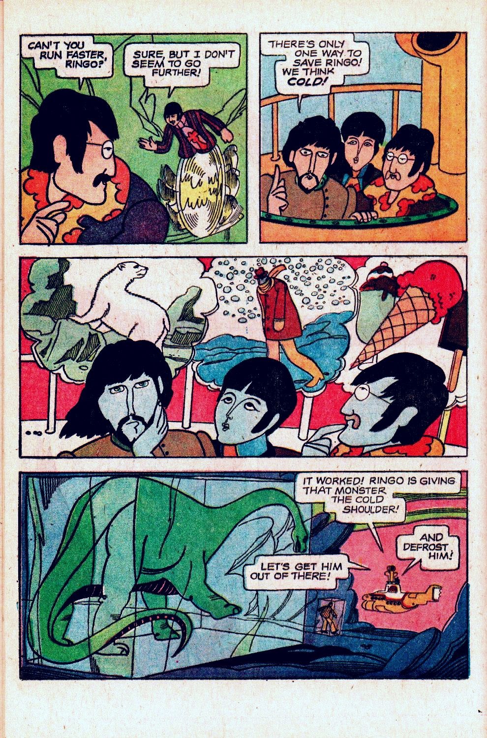 Read online Beatles: Yellow Submarine comic -  Issue # Full - 28