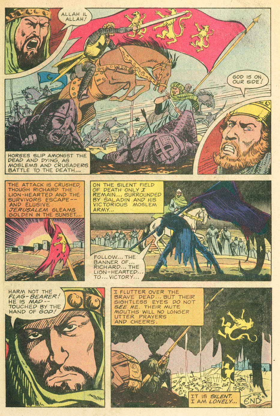 Read online Weird War Tales (1971) comic -  Issue #110 - 34
