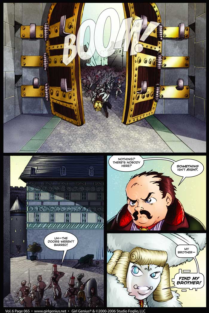 Read online Girl Genius (2002) comic -  Issue #6 - 66
