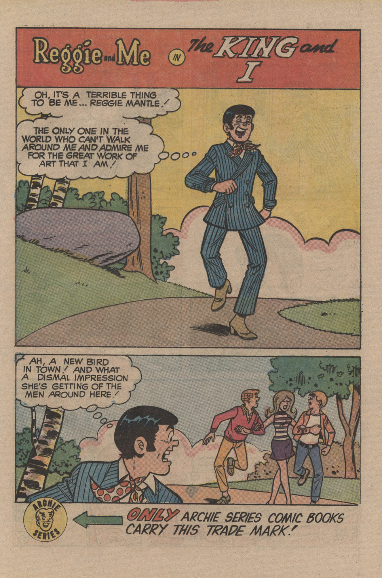 Read online Reggie and Me (1966) comic -  Issue #67 - 29