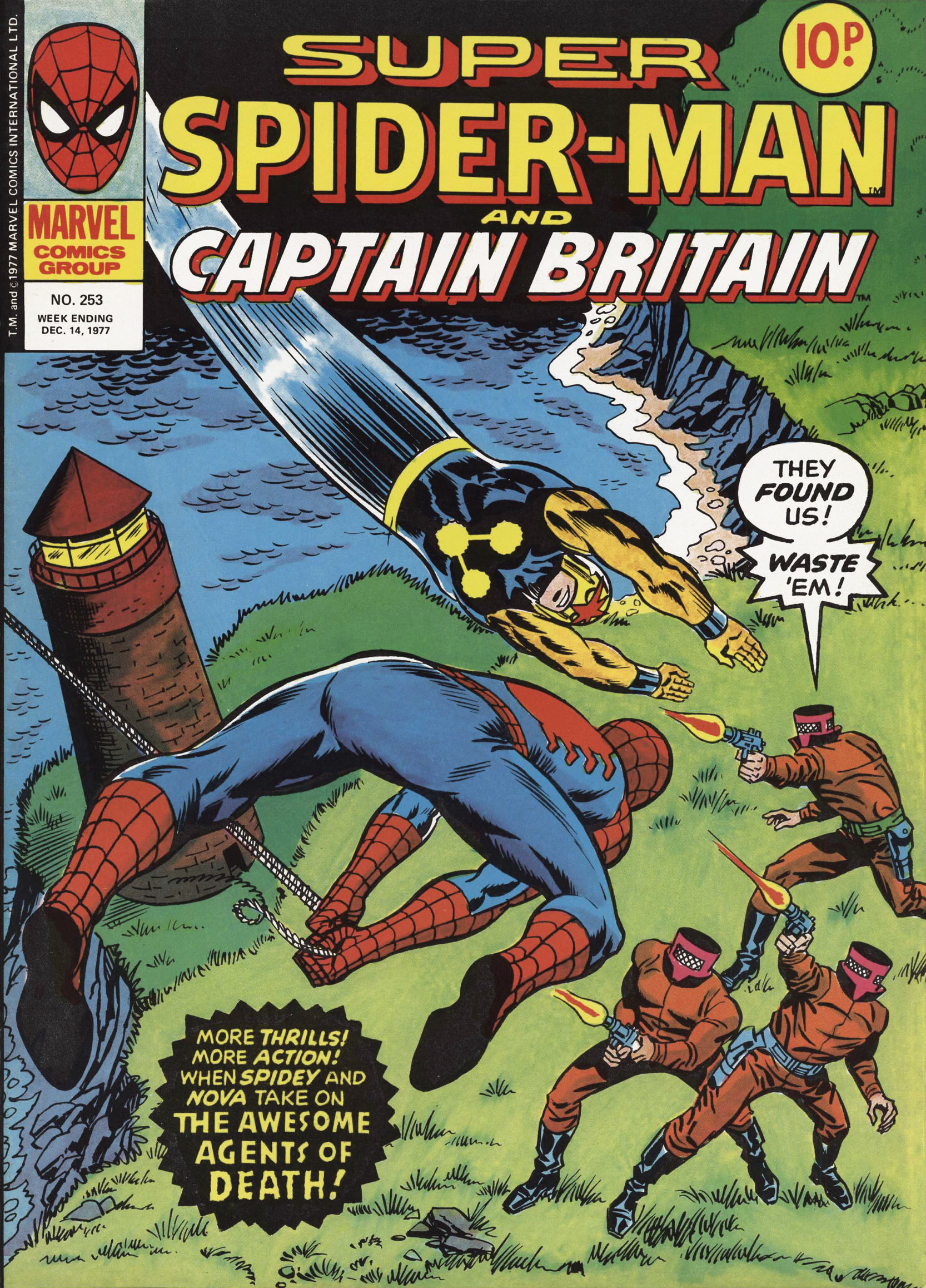 Read online Super Spider-Man and Captain Britain comic -  Issue #253 - 1
