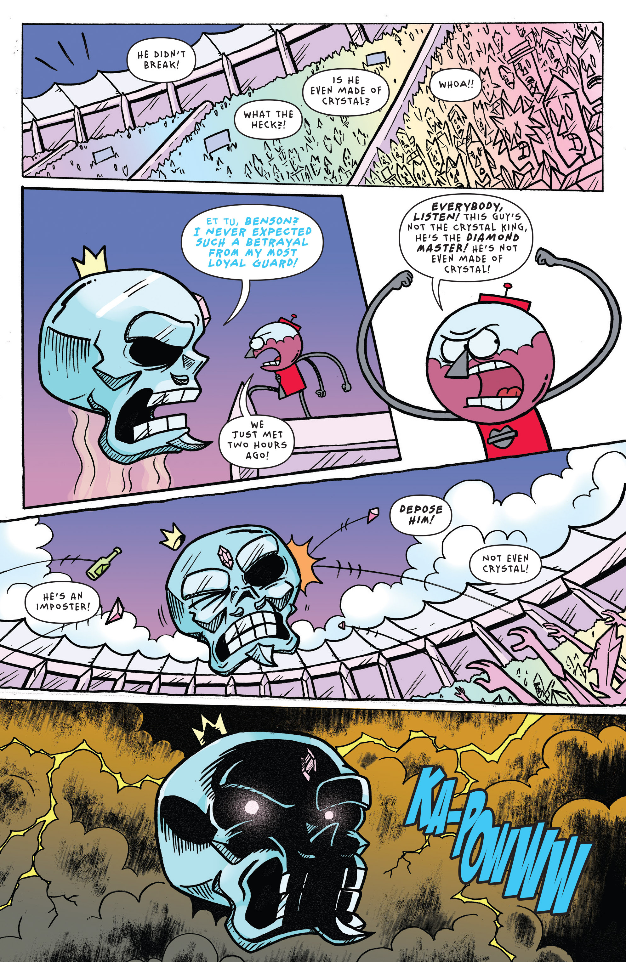 Read online Regular Show comic -  Issue #31 - 16