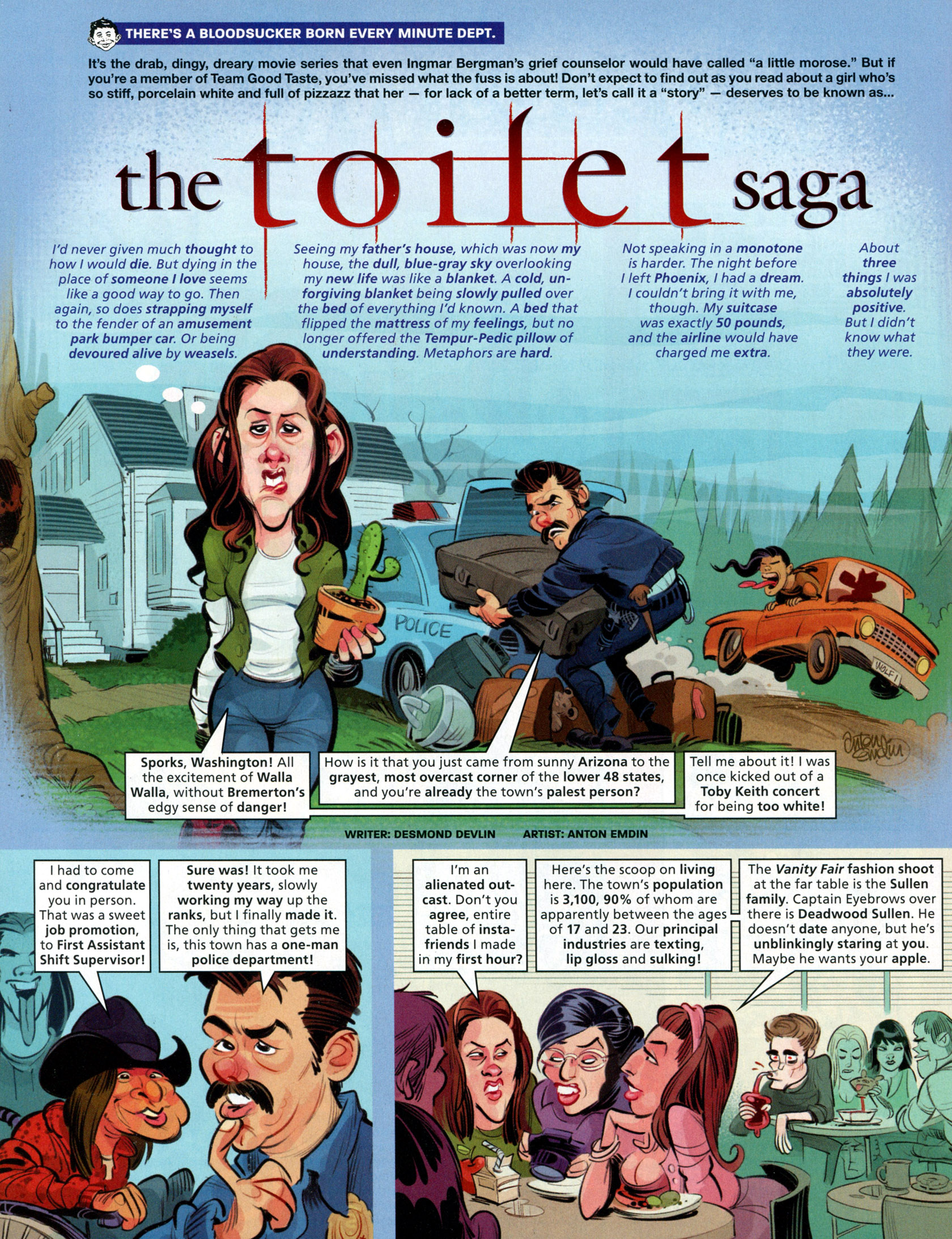 Read online MAD comic -  Issue #518 - 14