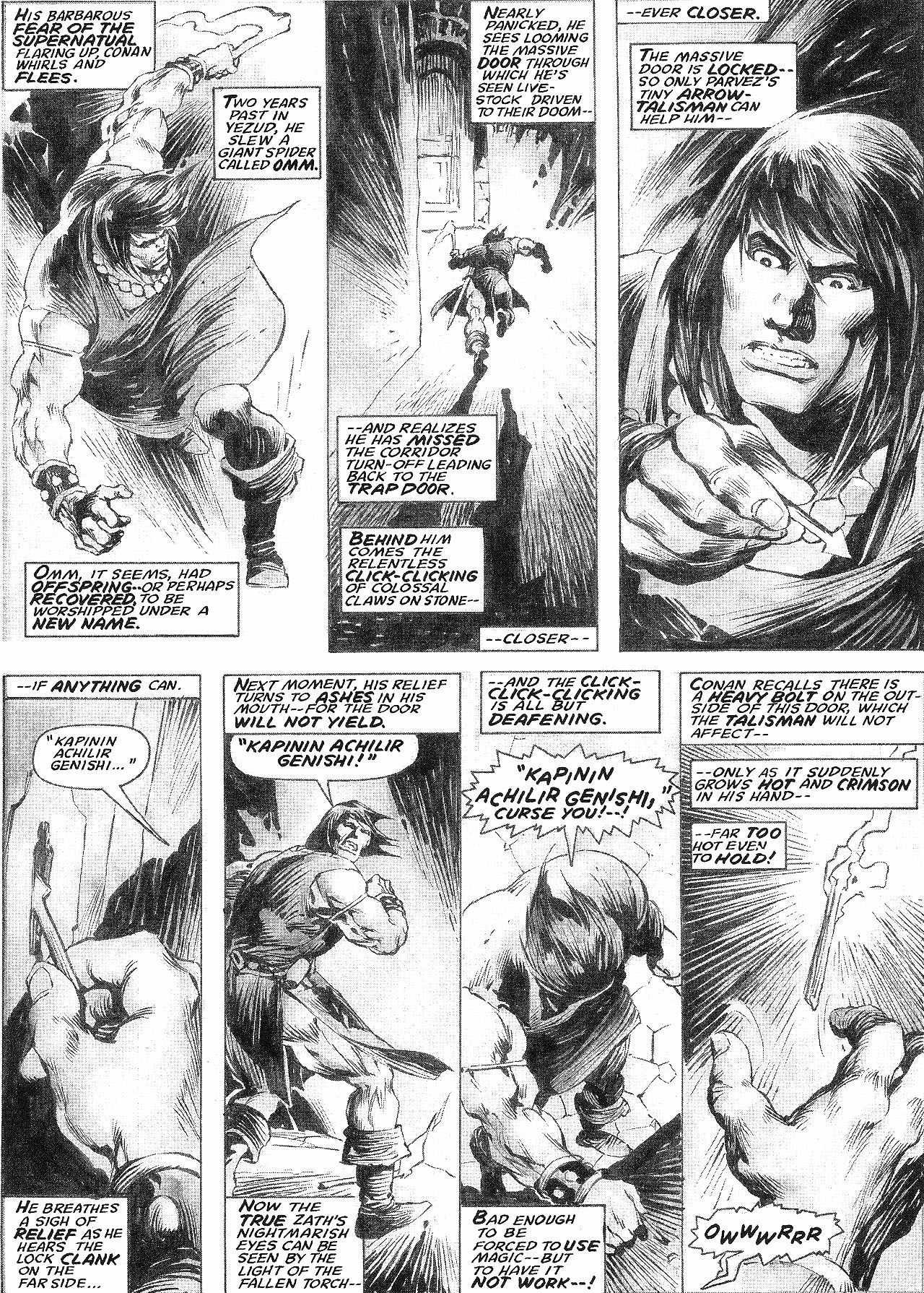 Read online The Savage Sword Of Conan comic -  Issue #210 - 22