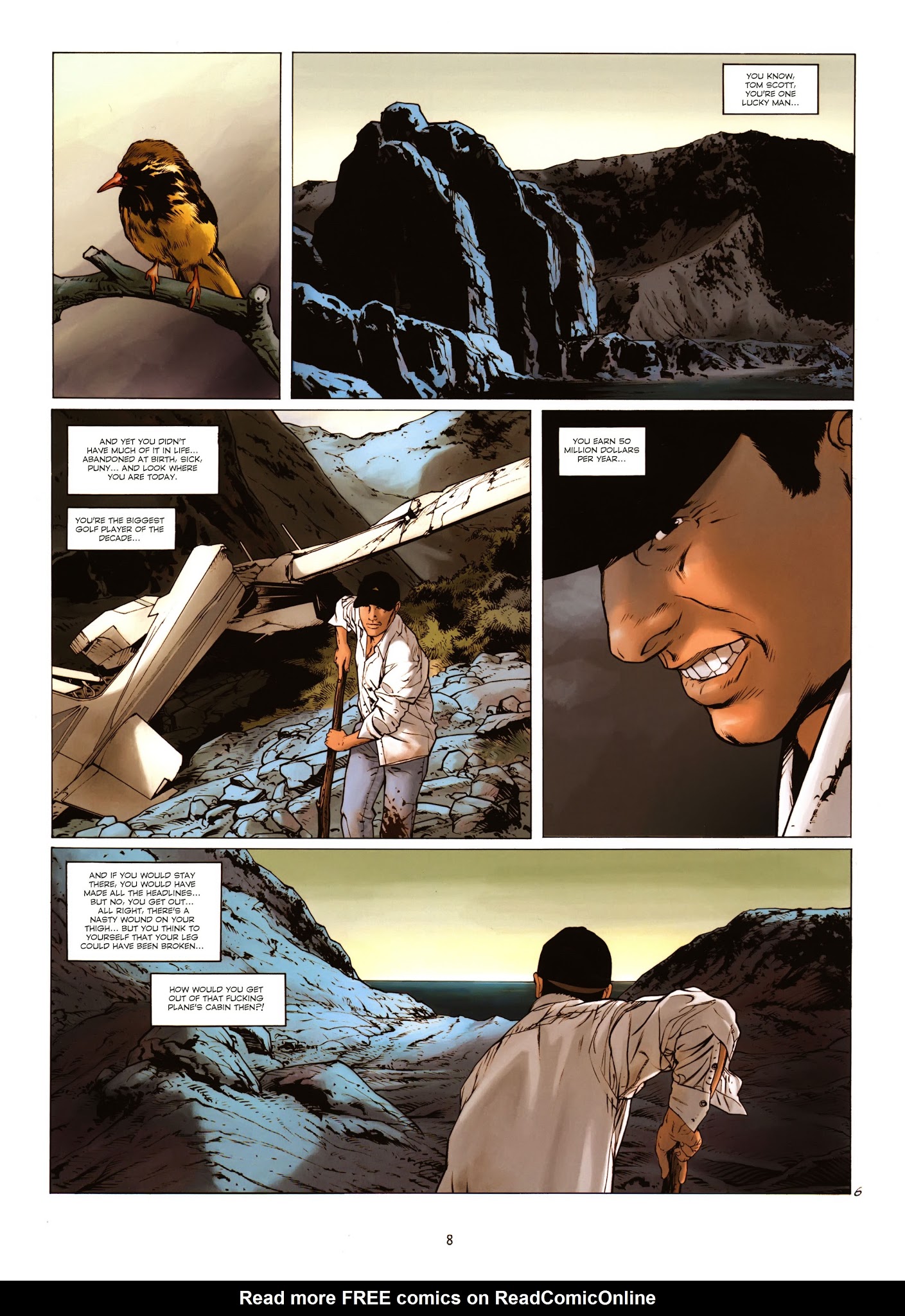 Read online Prometheus comic -  Issue #2 - 8