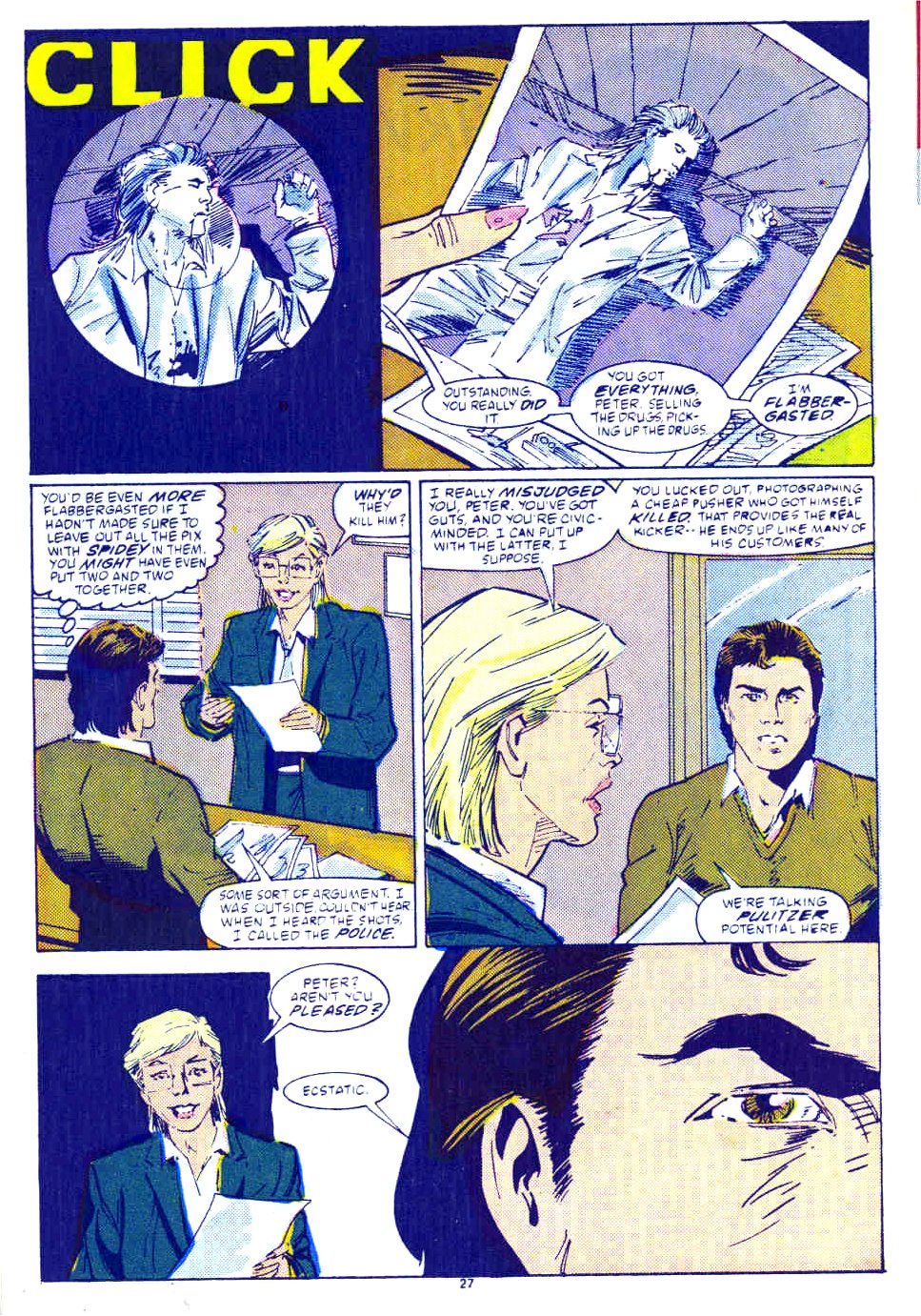 Read online Web of Spider-Man (1985) comic -  Issue #49 - 21
