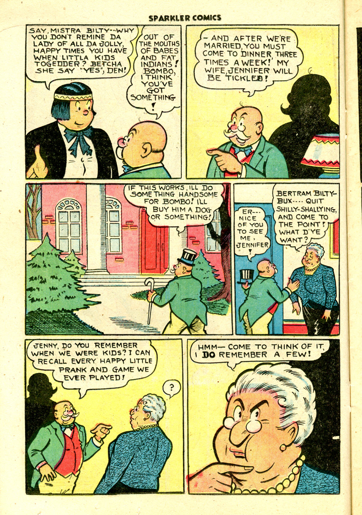 Read online Sparkler Comics comic -  Issue #55 - 16