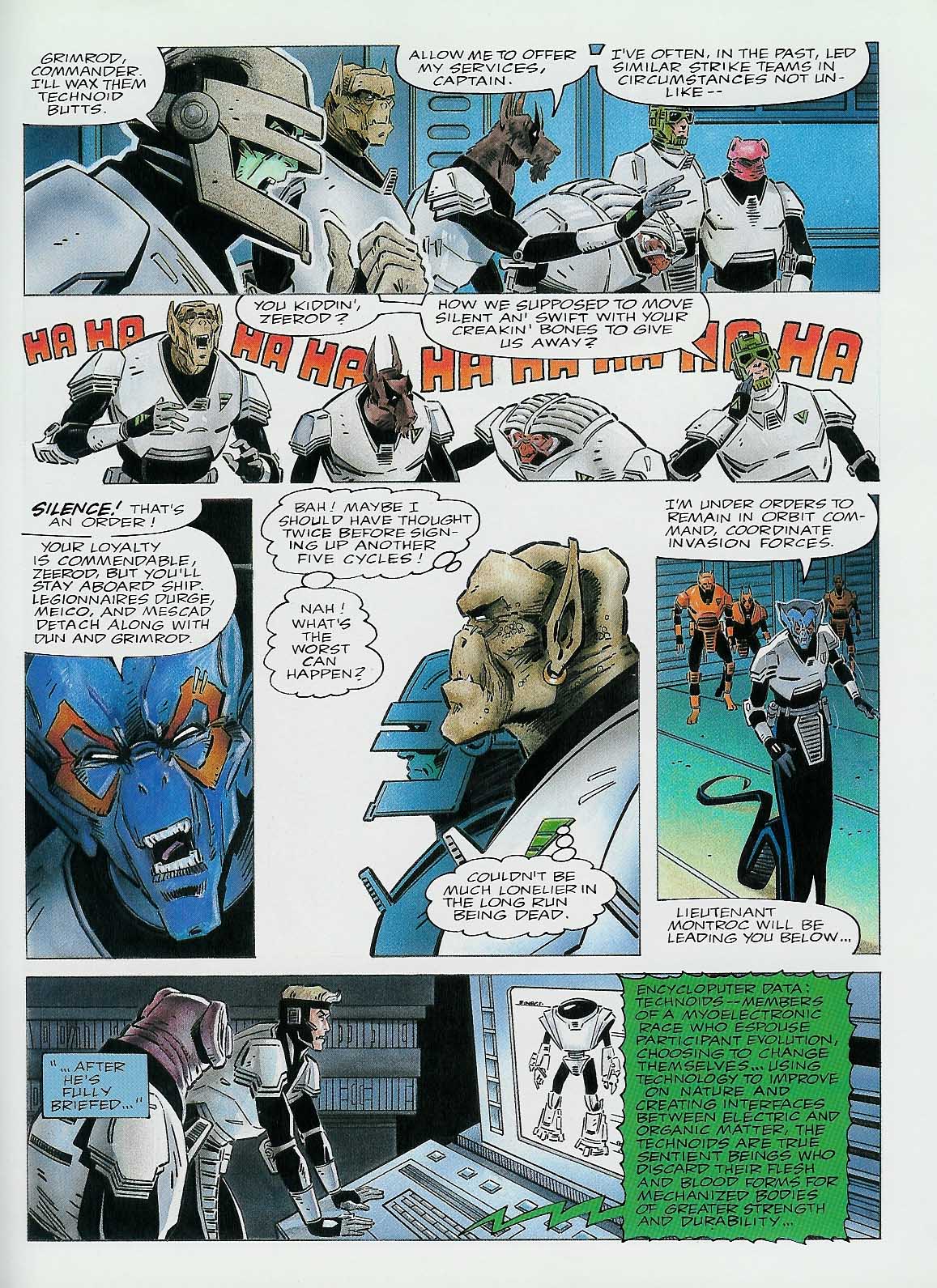 Read online Marvel Graphic Novel comic -  Issue #25 - The Alien Legion - A Grey Day to Die - 23