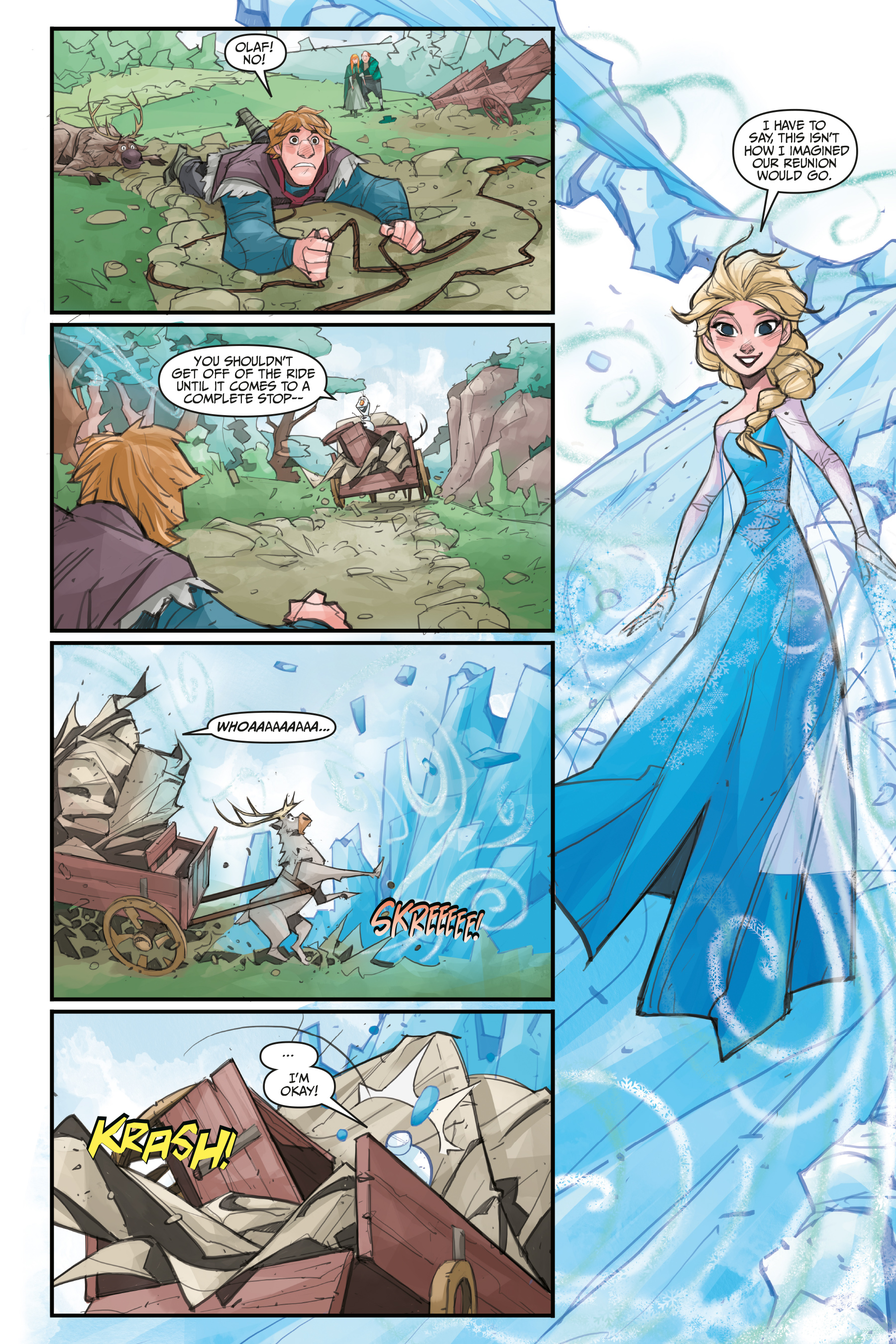 Read online Disney Frozen: Reunion Road comic -  Issue # _TPB - 56