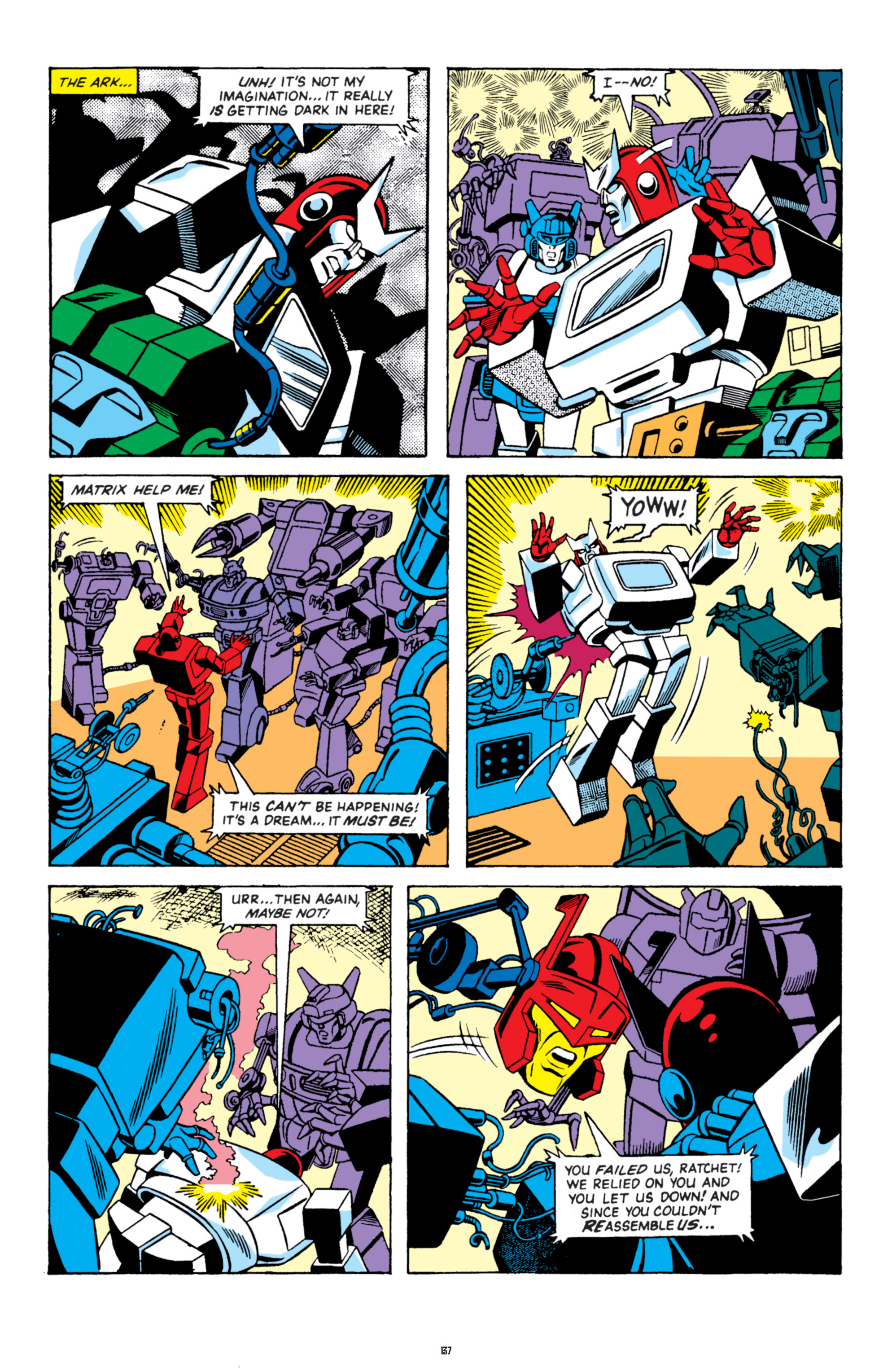 Read online The Transformers Classics comic -  Issue # TPB 5 - 138