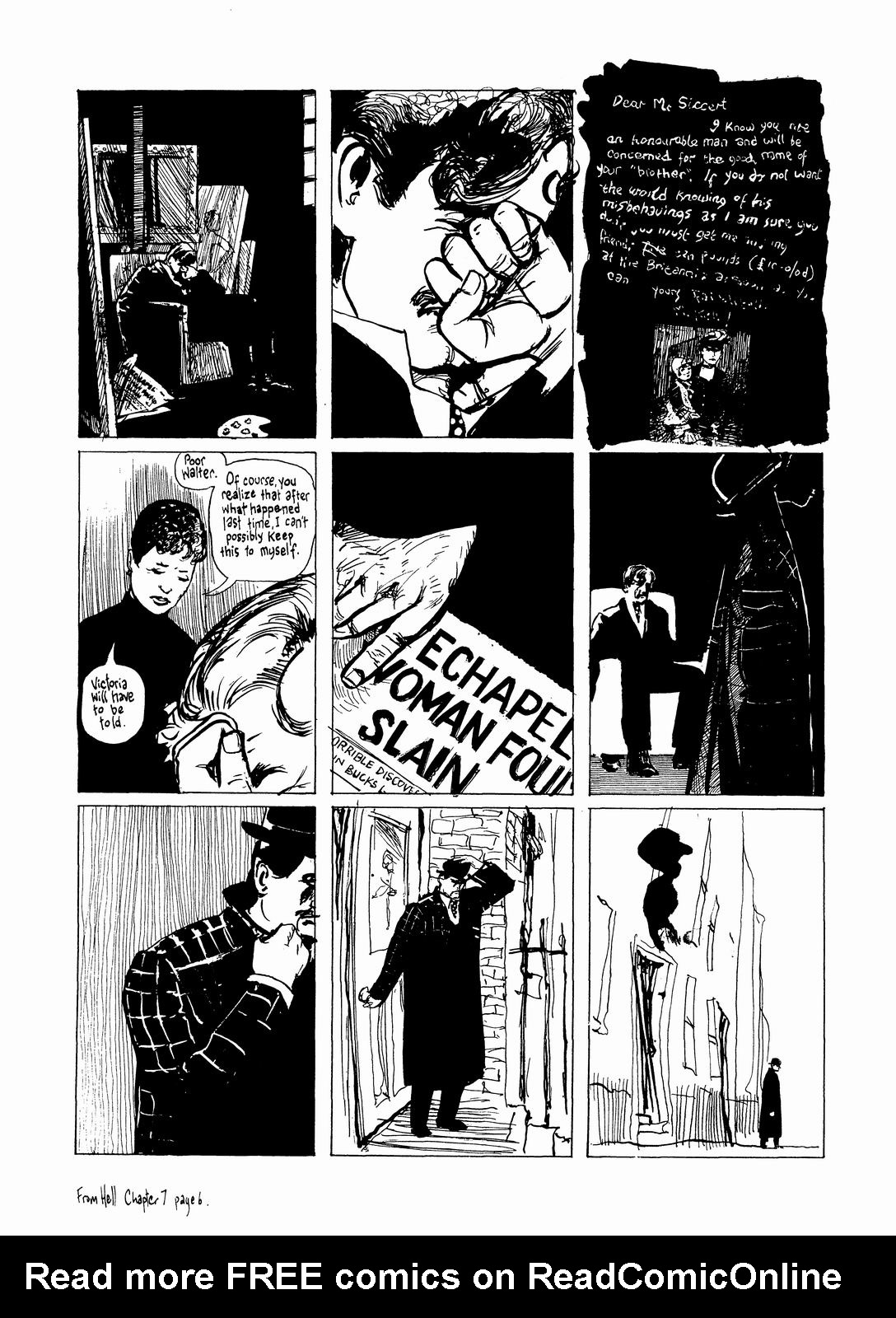 Read online From Hell (1991) comic -  Issue # TPB - 195