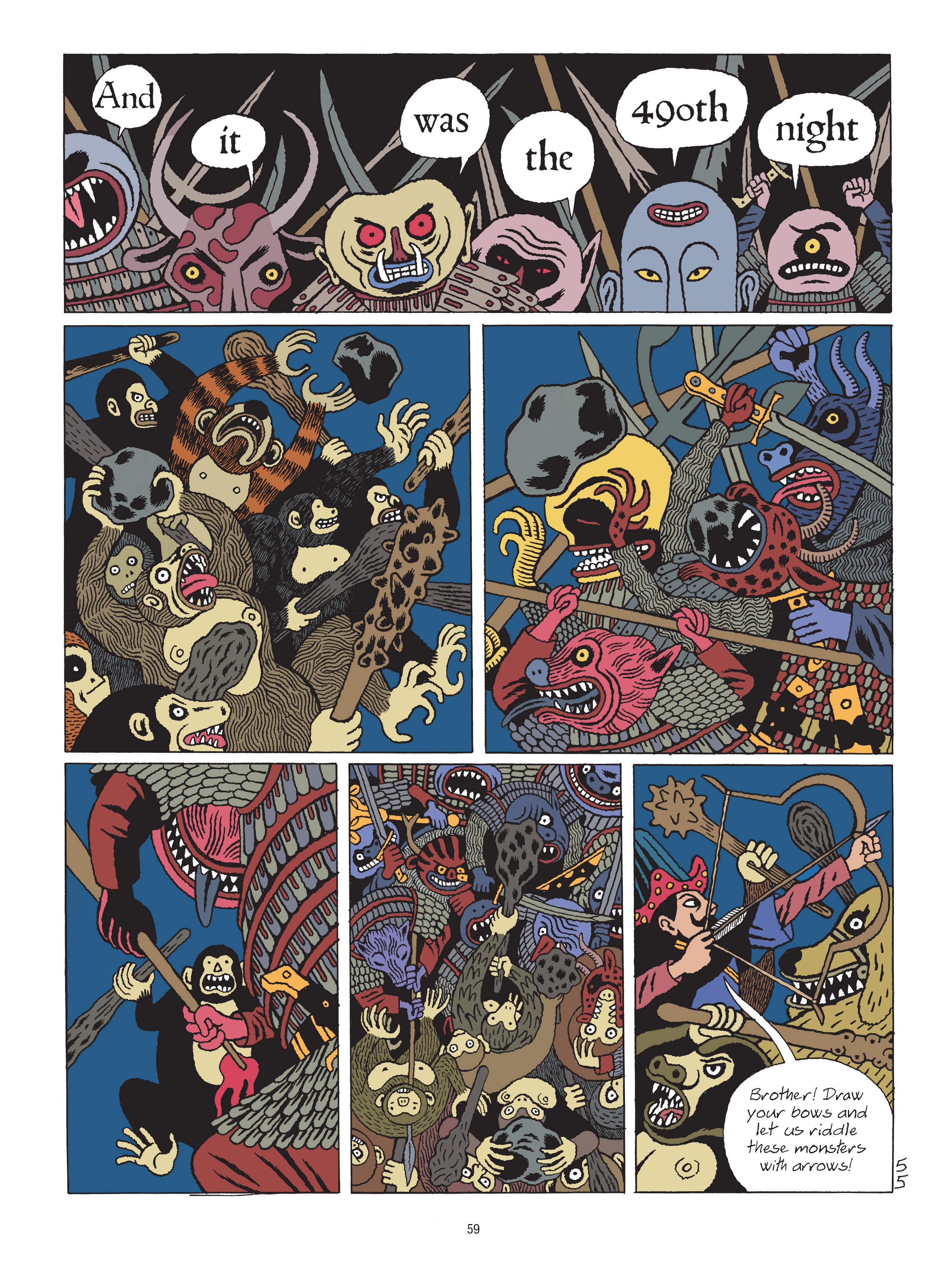 Read online A Tale of a Thousand and One Nights: HASIB & the Queen of Serpents comic -  Issue # TPB - 59