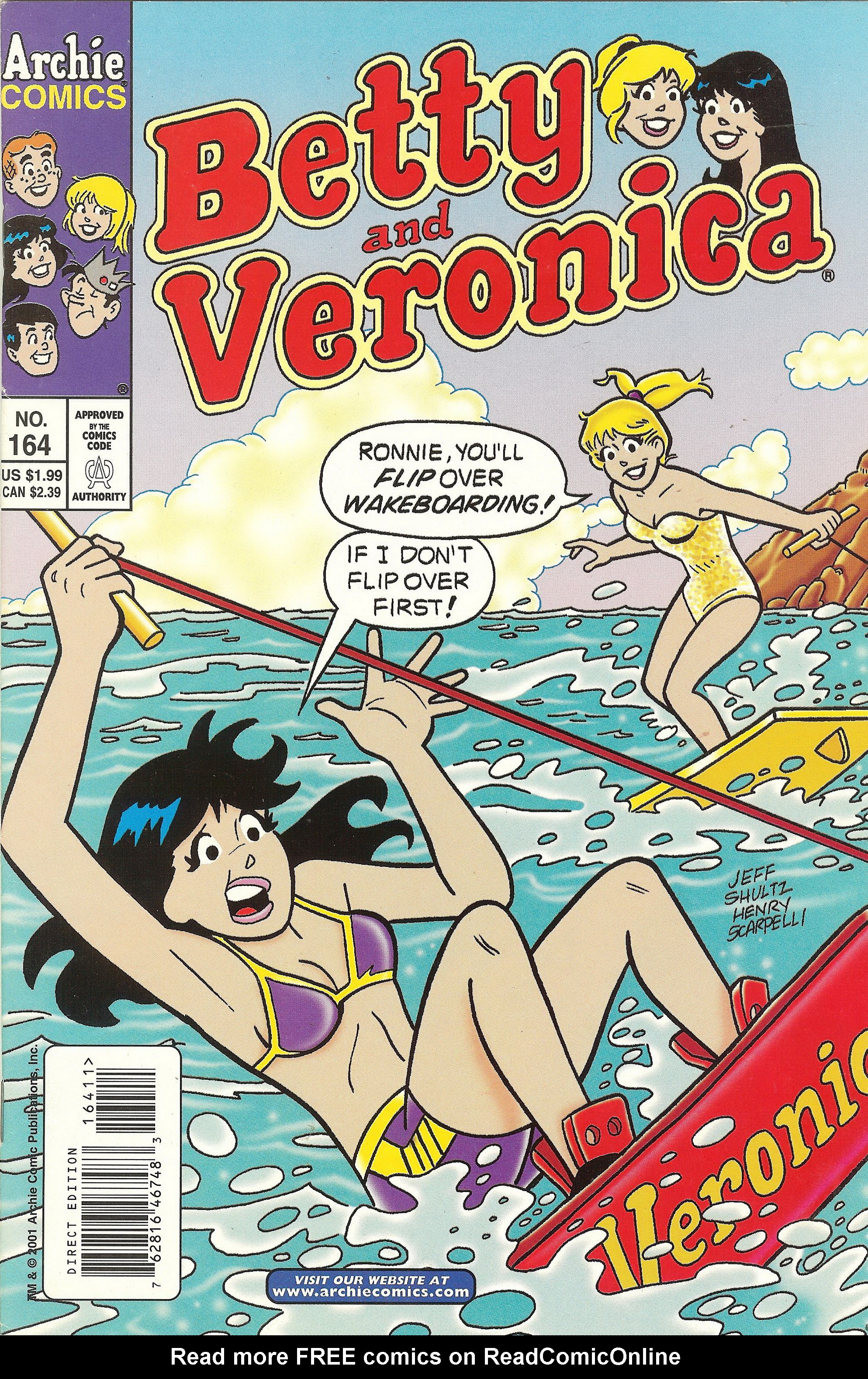 Read online Betty and Veronica (1987) comic -  Issue #164 - 1