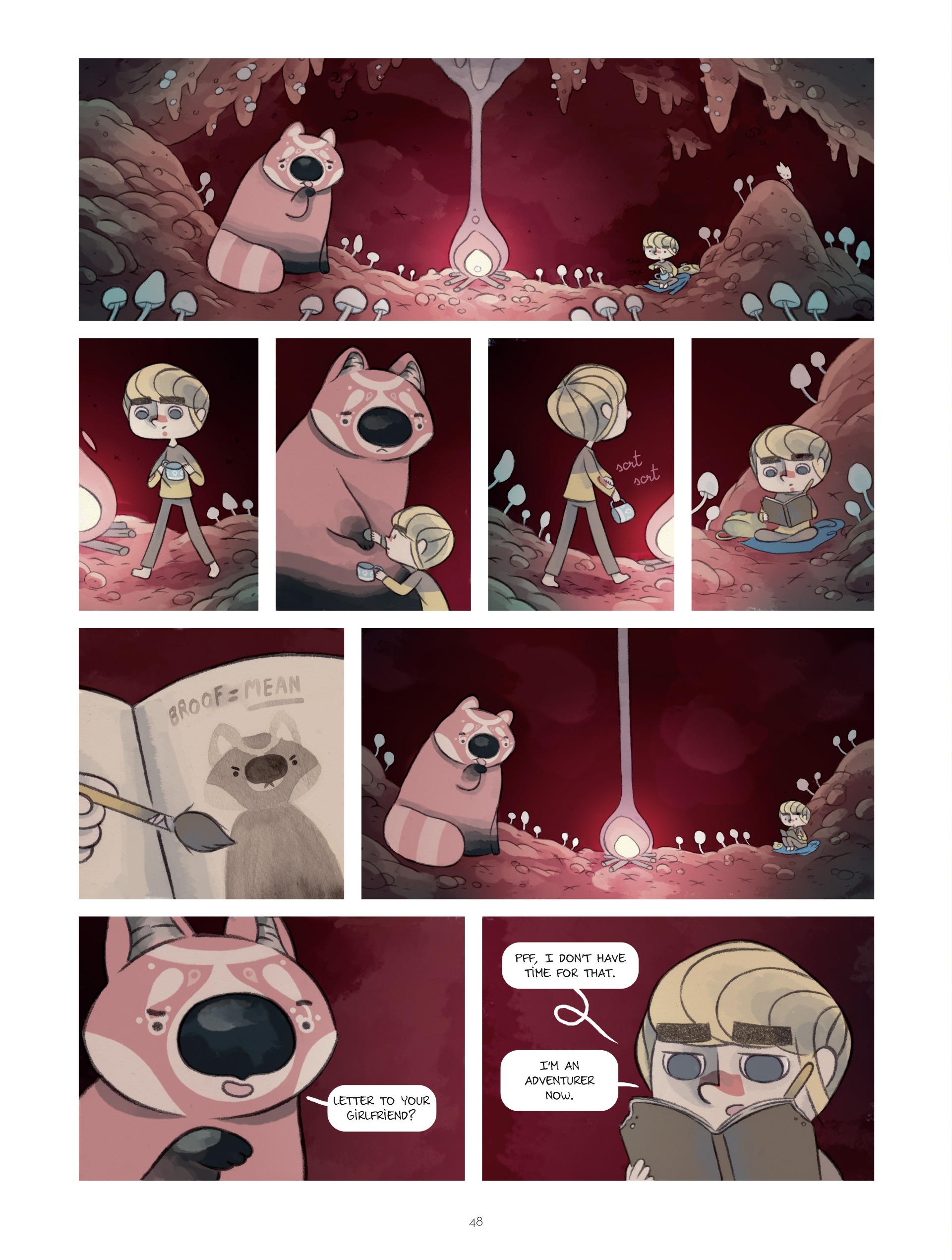 Read online Timo the Adventurer comic -  Issue #1 - 48