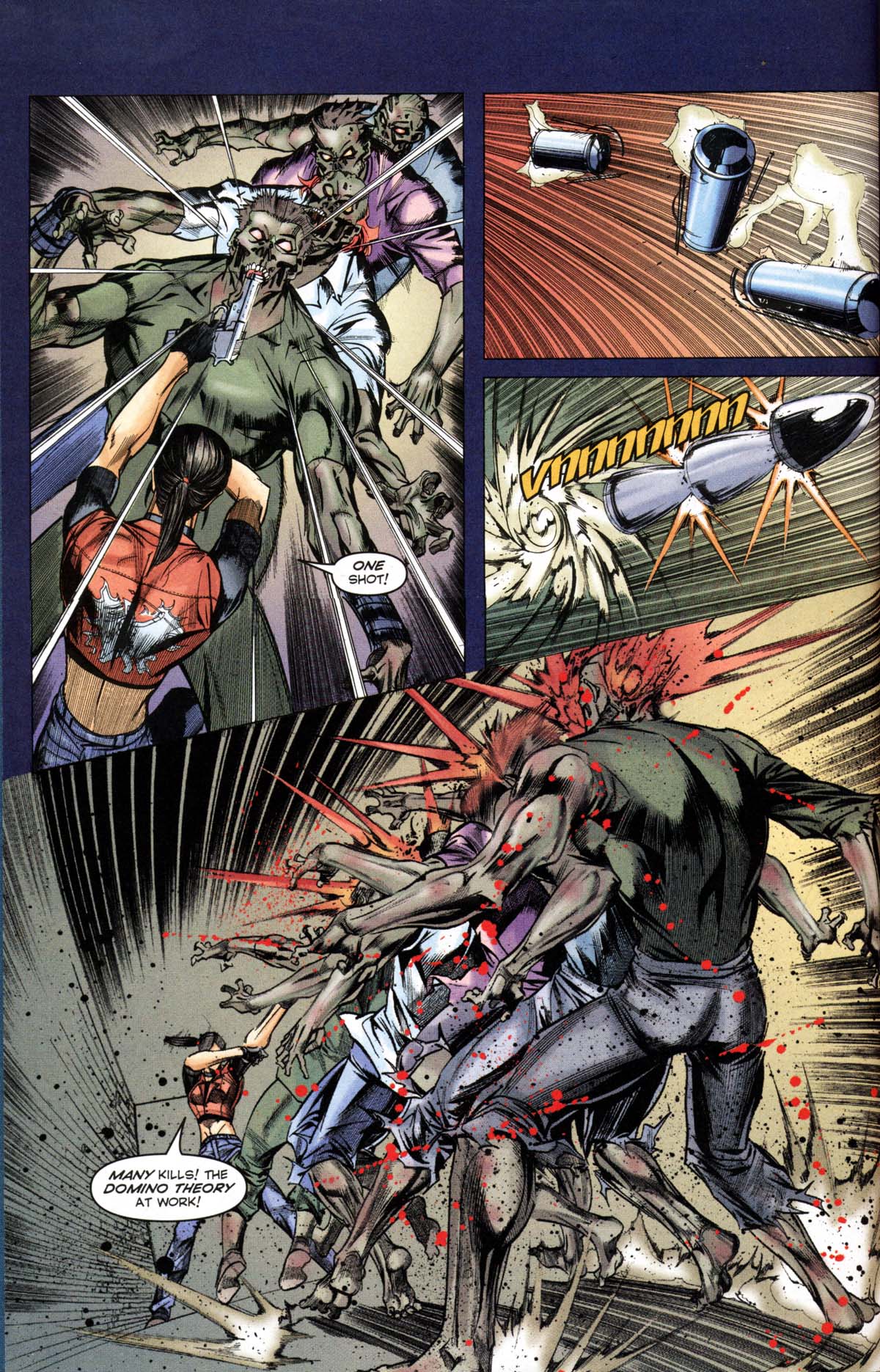 Read online Resident Evil Code: Veronica comic -  Issue #1 - 38