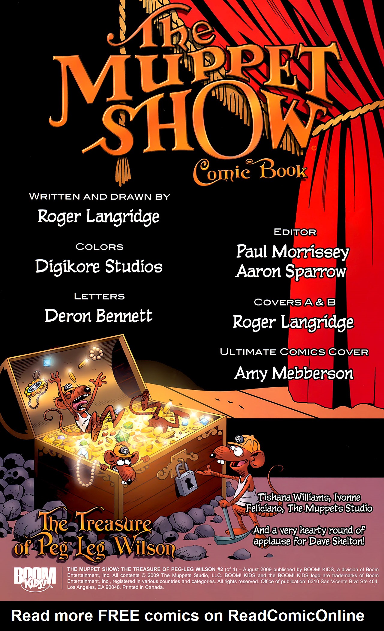 Read online The Muppet Show: The Treasure of Peg-Leg Wilson comic -  Issue #2 - 2