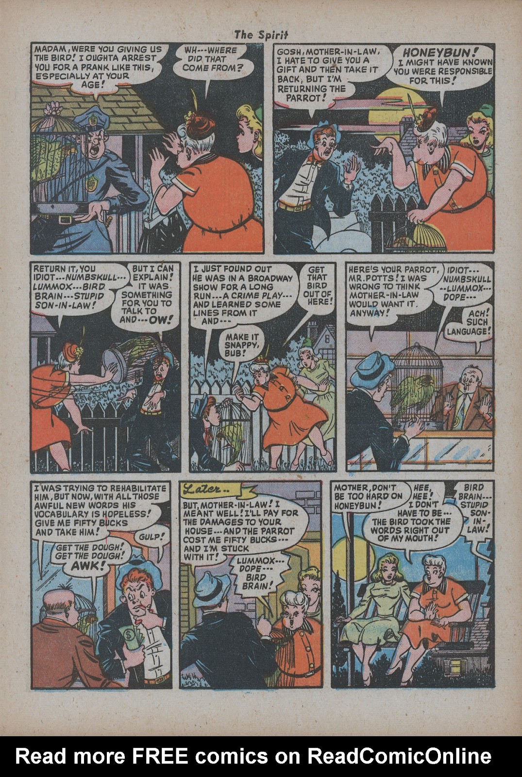 The Spirit (1944) issue 19 - Page 21