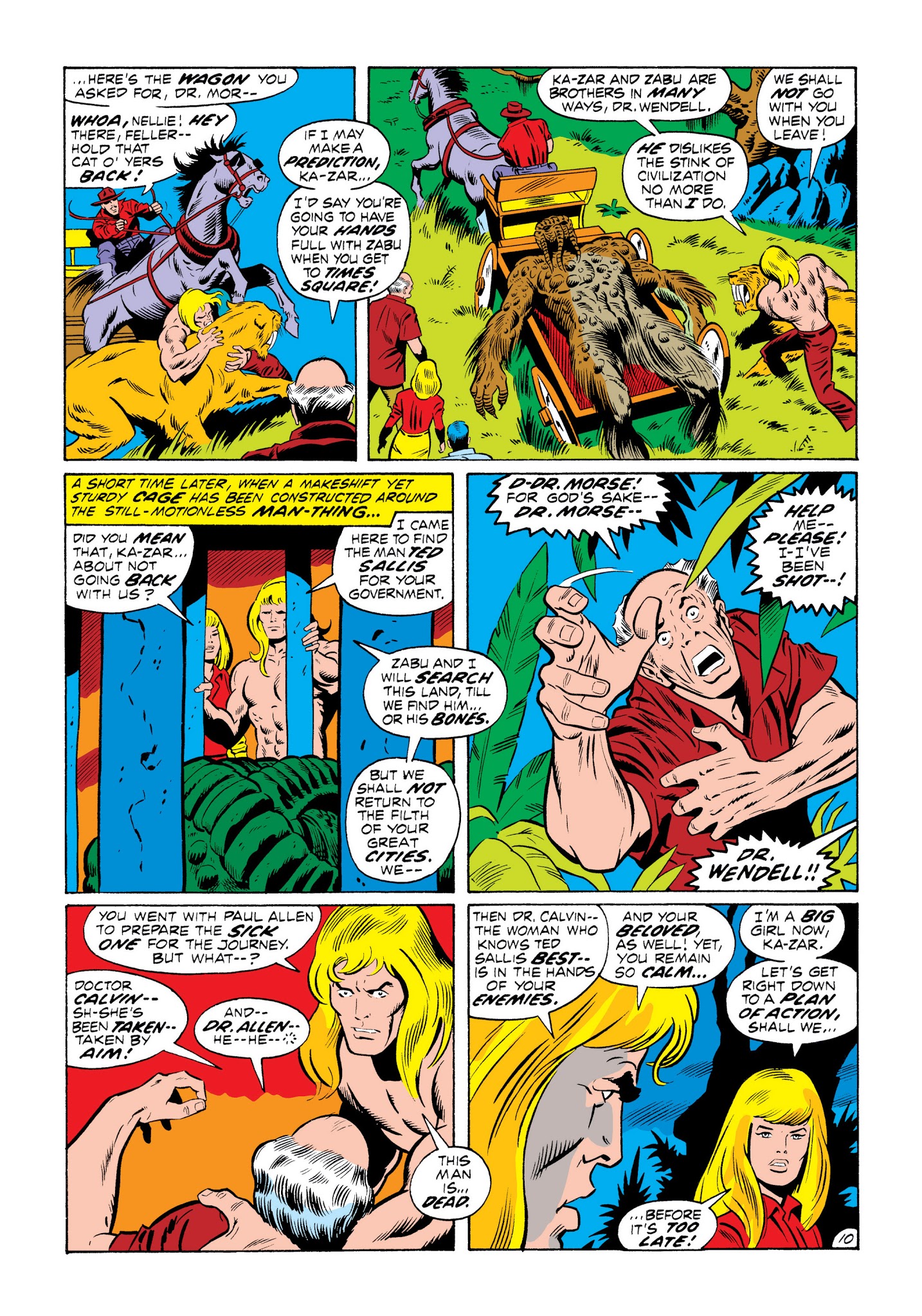 Read online Marvel Masterworks: Ka-Zar comic -  Issue # TPB 1 - 22