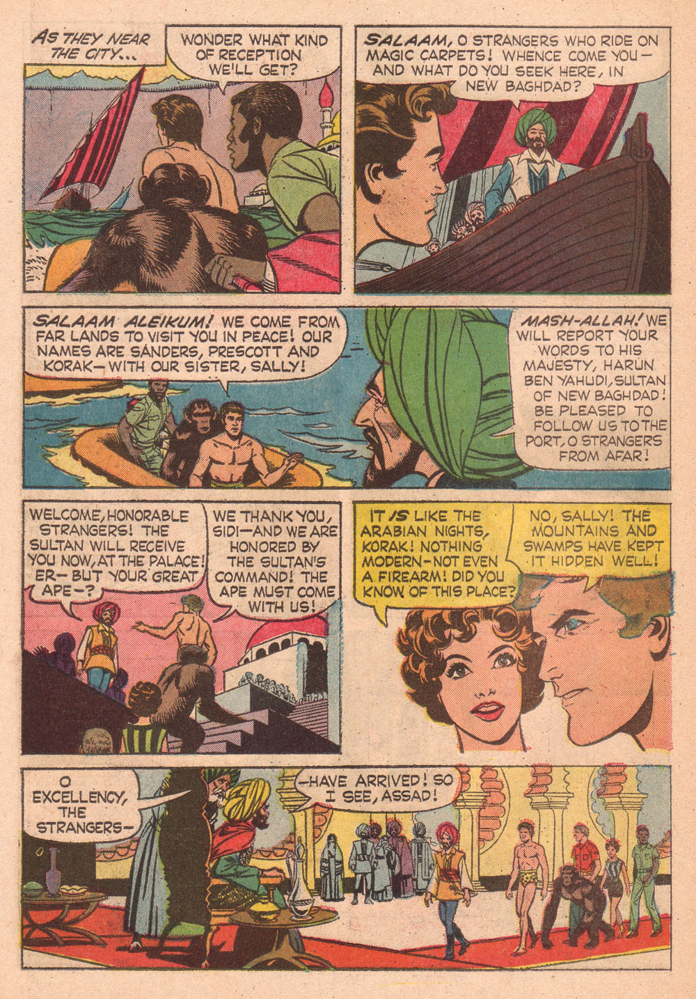 Read online Korak, Son of Tarzan (1964) comic -  Issue #8 - 10