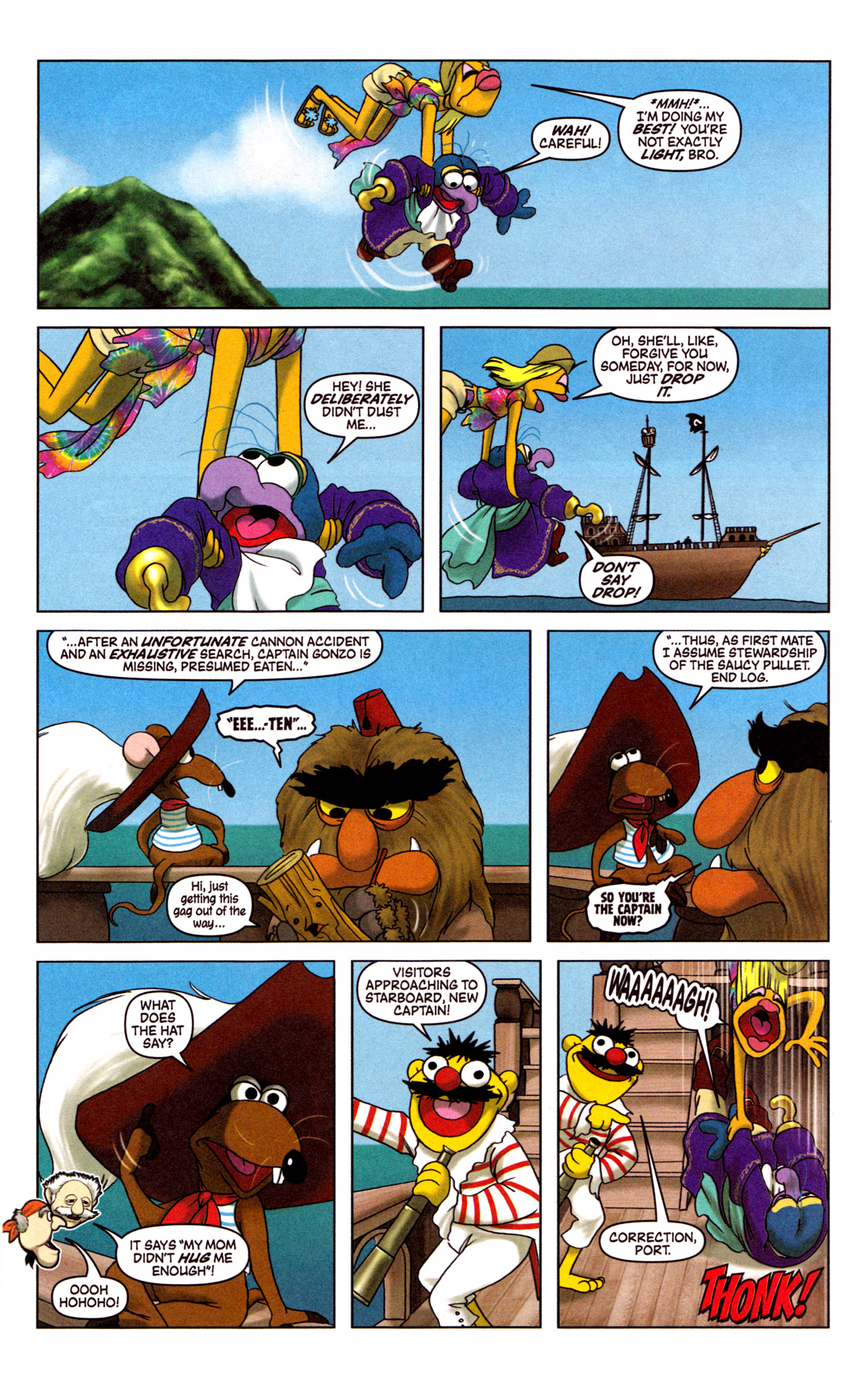 Read online Muppet Peter Pan comic -  Issue #4 - 11