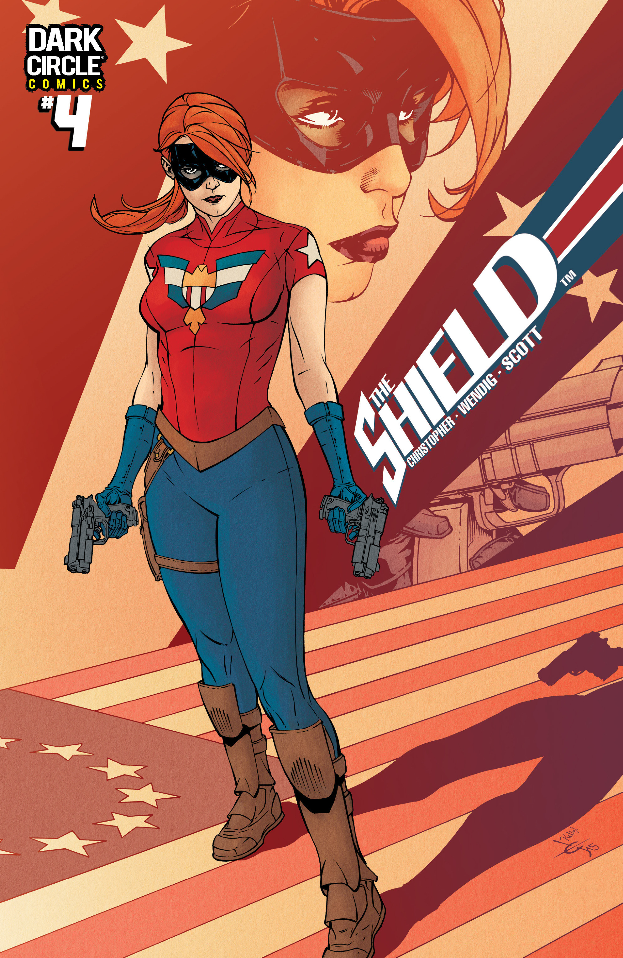 Read online The Shield comic -  Issue #4 - 1