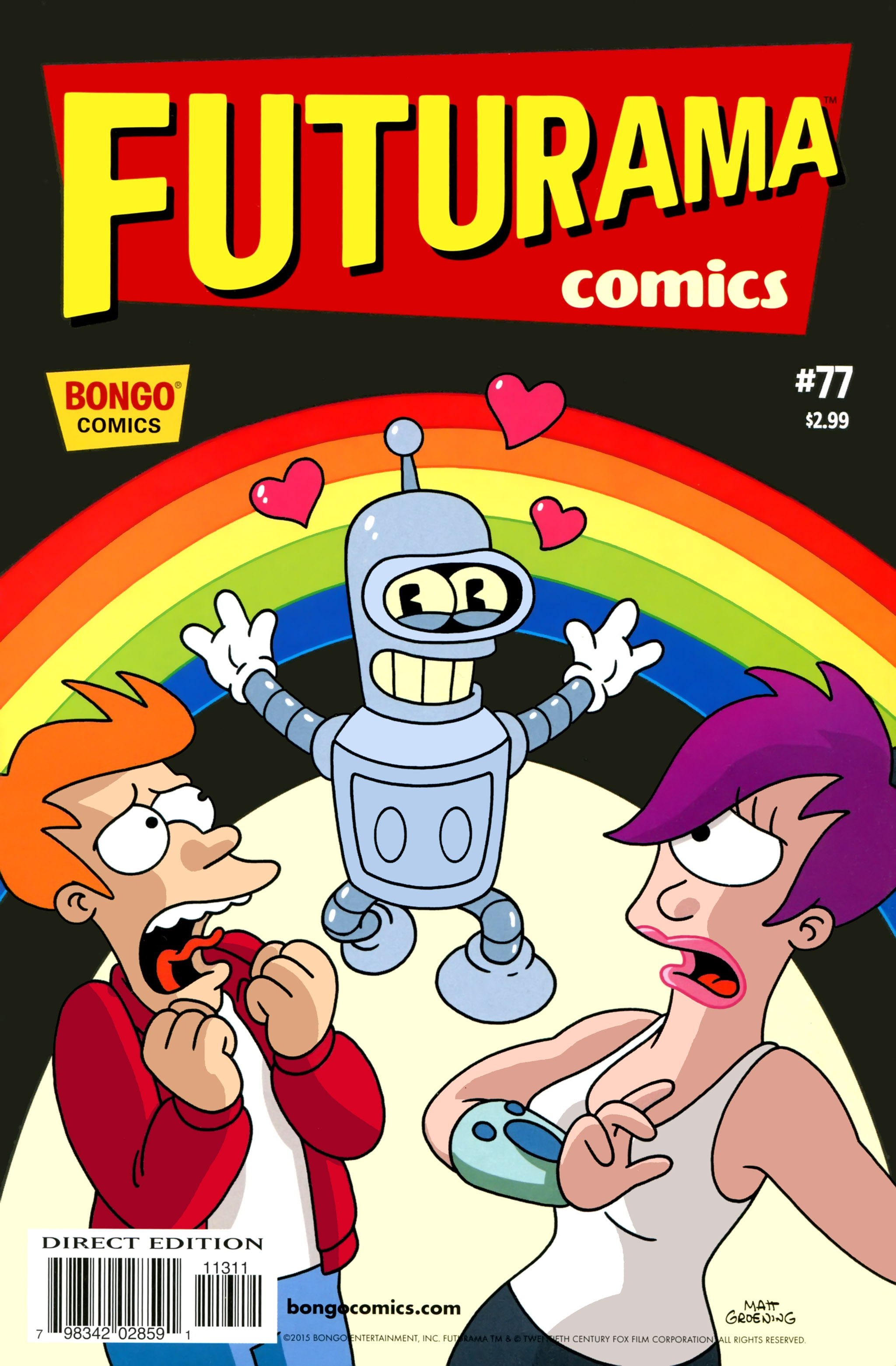 Read online Futurama Comics comic -  Issue #77 - 1
