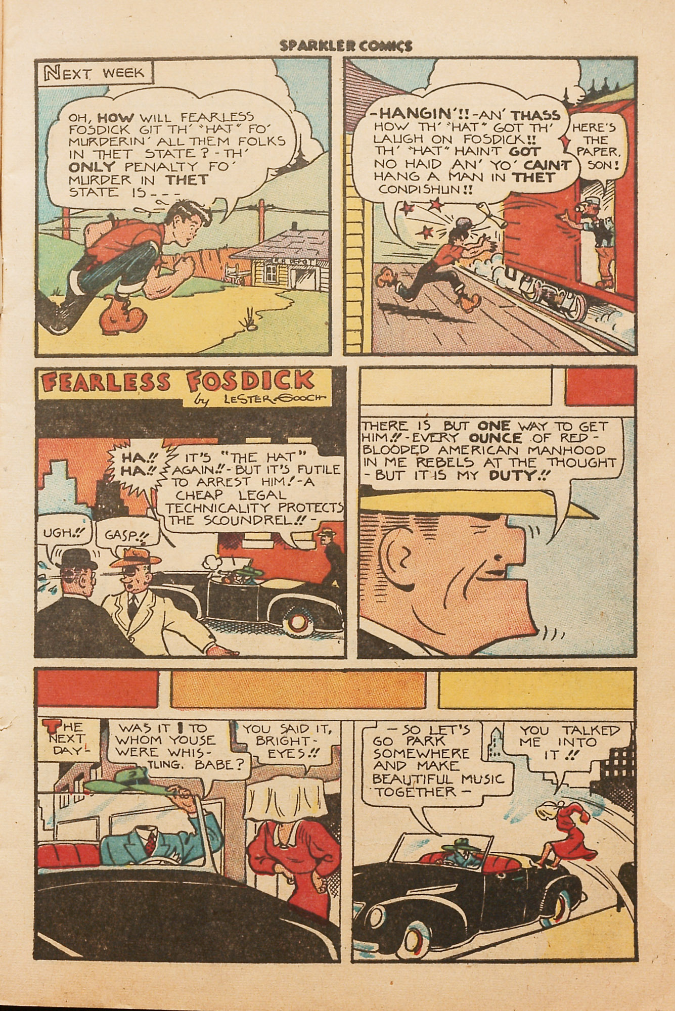 Read online Sparkler Comics comic -  Issue #66 - 13