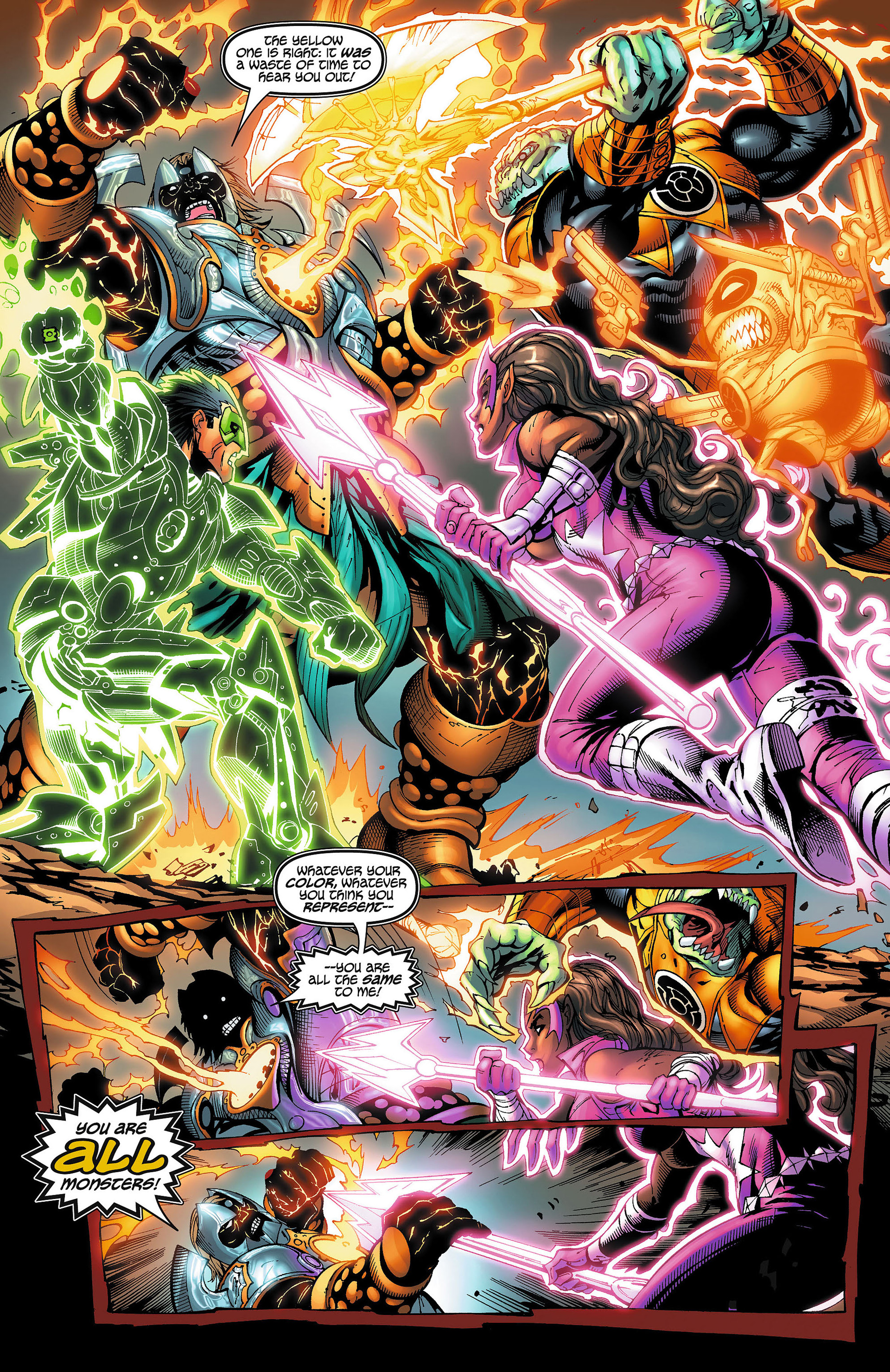 Read online Green Lantern: New Guardians comic -  Issue #7 - 16