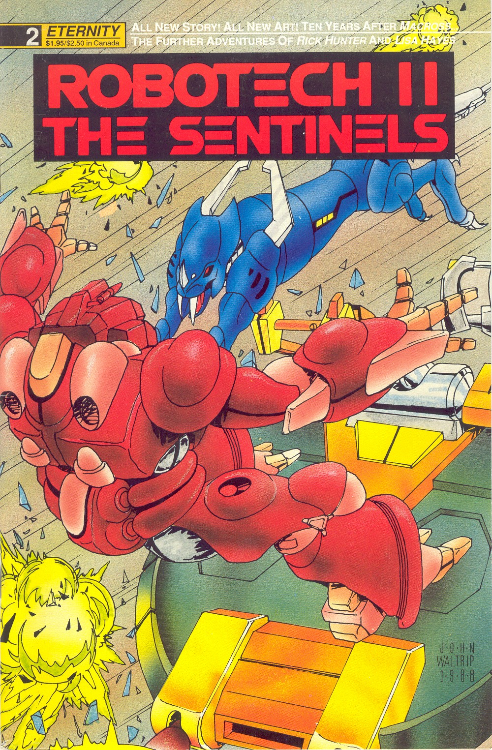 <{ $series->title }} issue Robotech II: The Sentinels Book 1 Issue #2 - Page 1