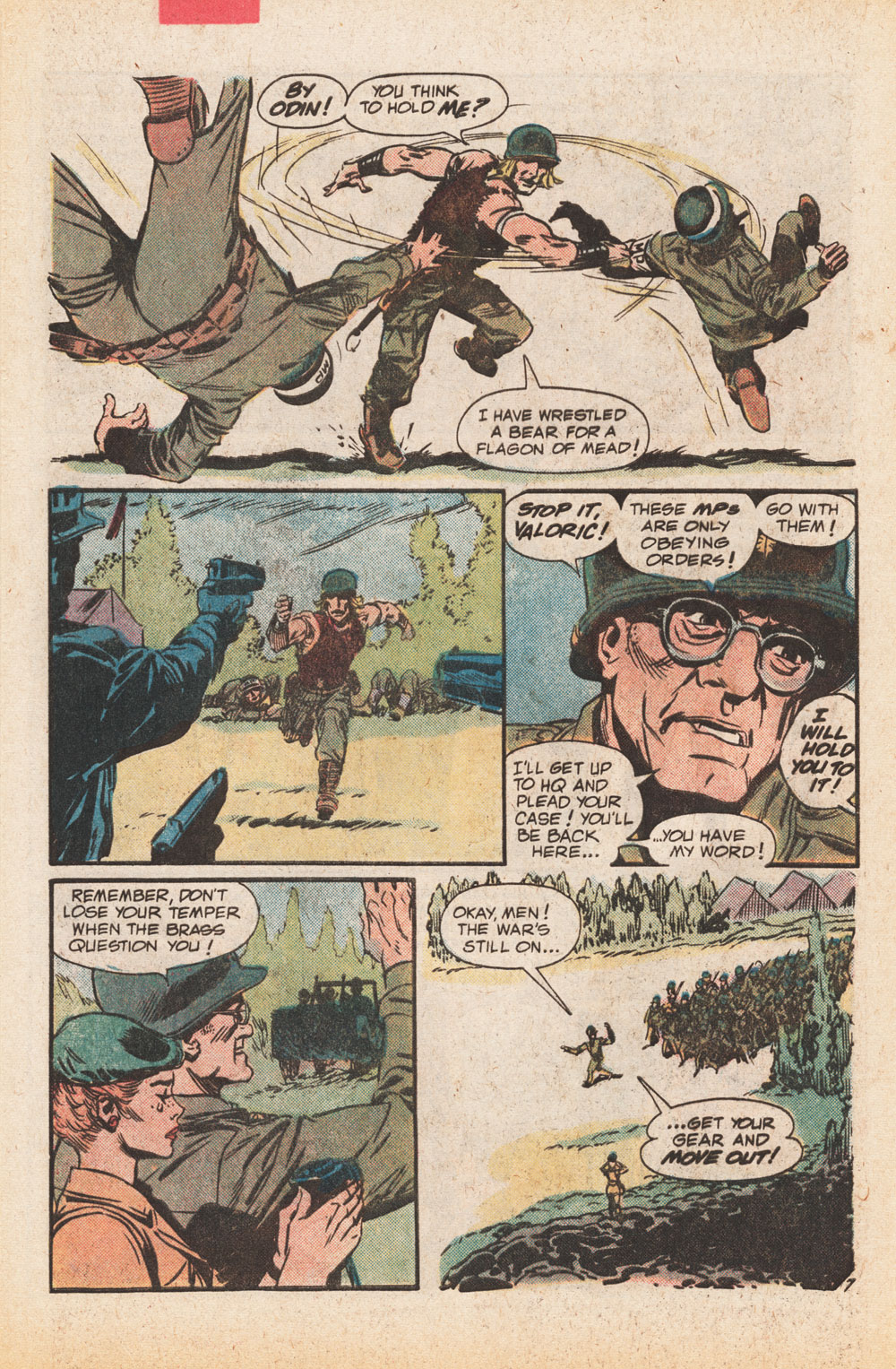 Read online Unknown Soldier (1977) comic -  Issue #266 - 31