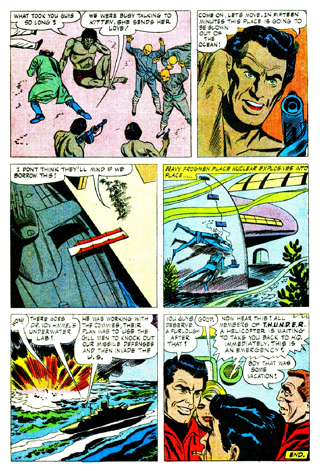 Read online T.H.U.N.D.E.R. Agents (1965) comic -  Issue #3 - 54