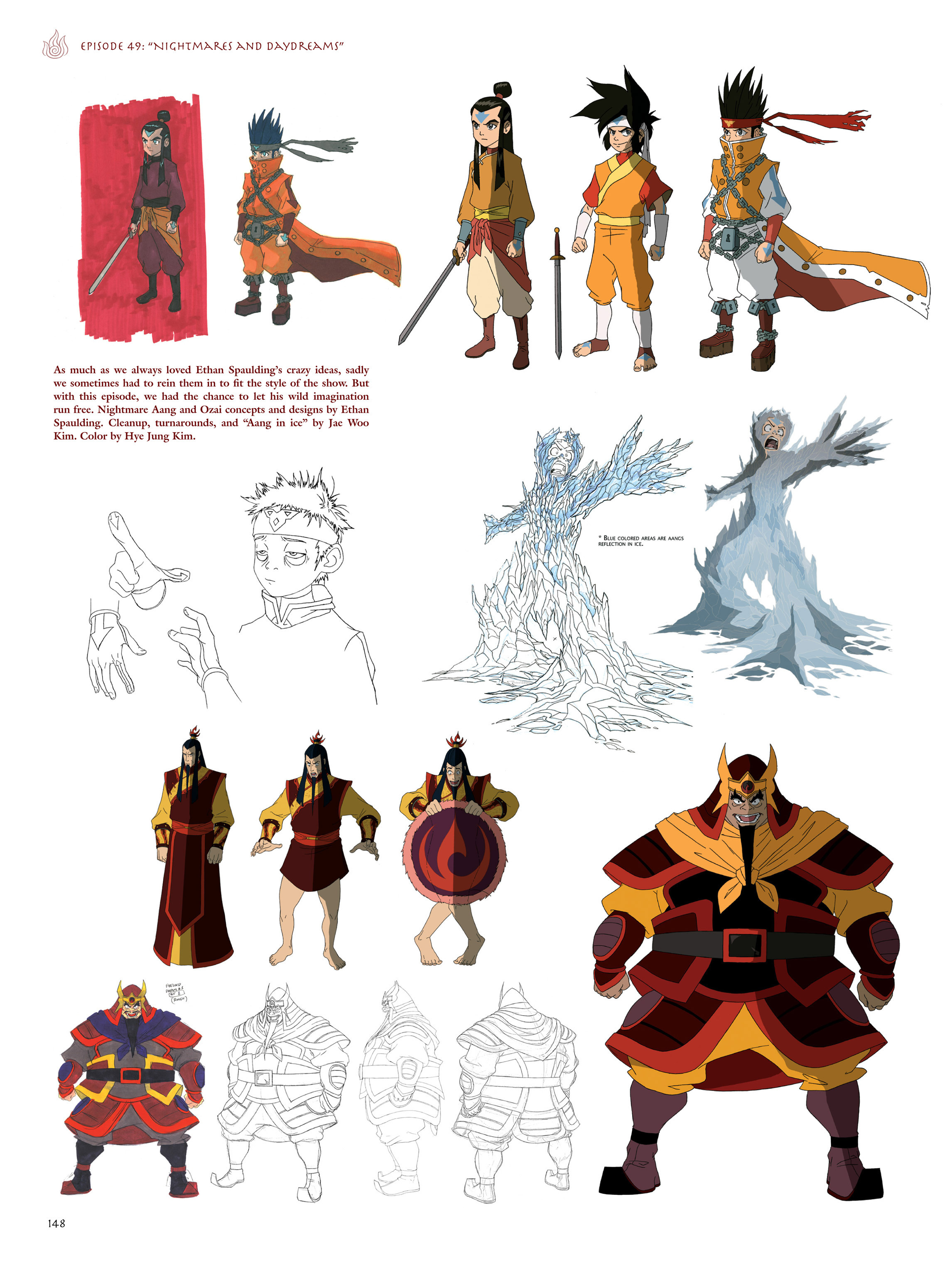 Read online Avatar: The Last Airbender - The Art of the Animated Series comic -  Issue # TPB (Part 2) - 45